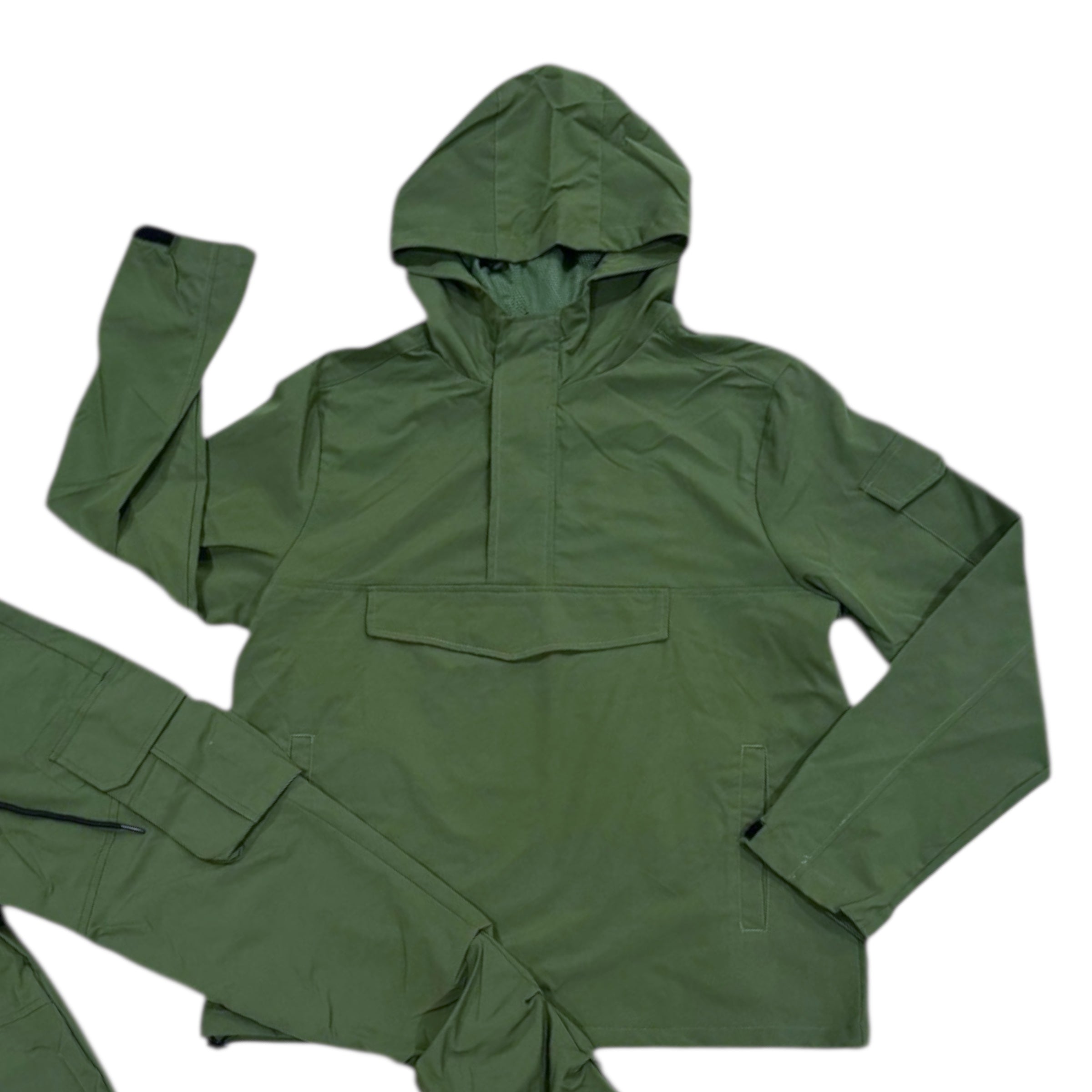 Rebel - ANORAK Nylon Pullover (OLIVE) 522 422