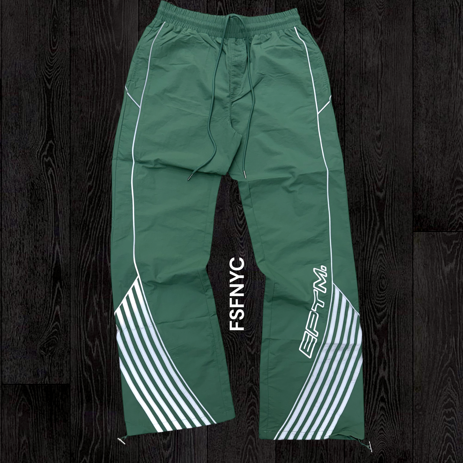 EPTM - Kappa windbreaker Pants - Sage - 950