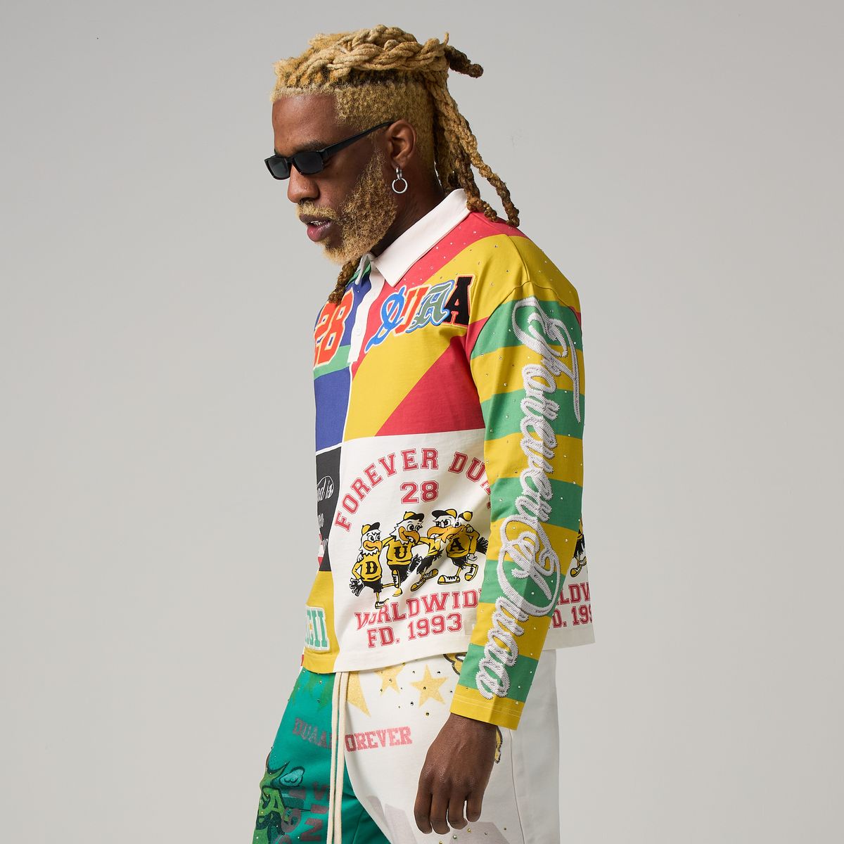 DUAA - Game Day Long sleeve Polo Shirt