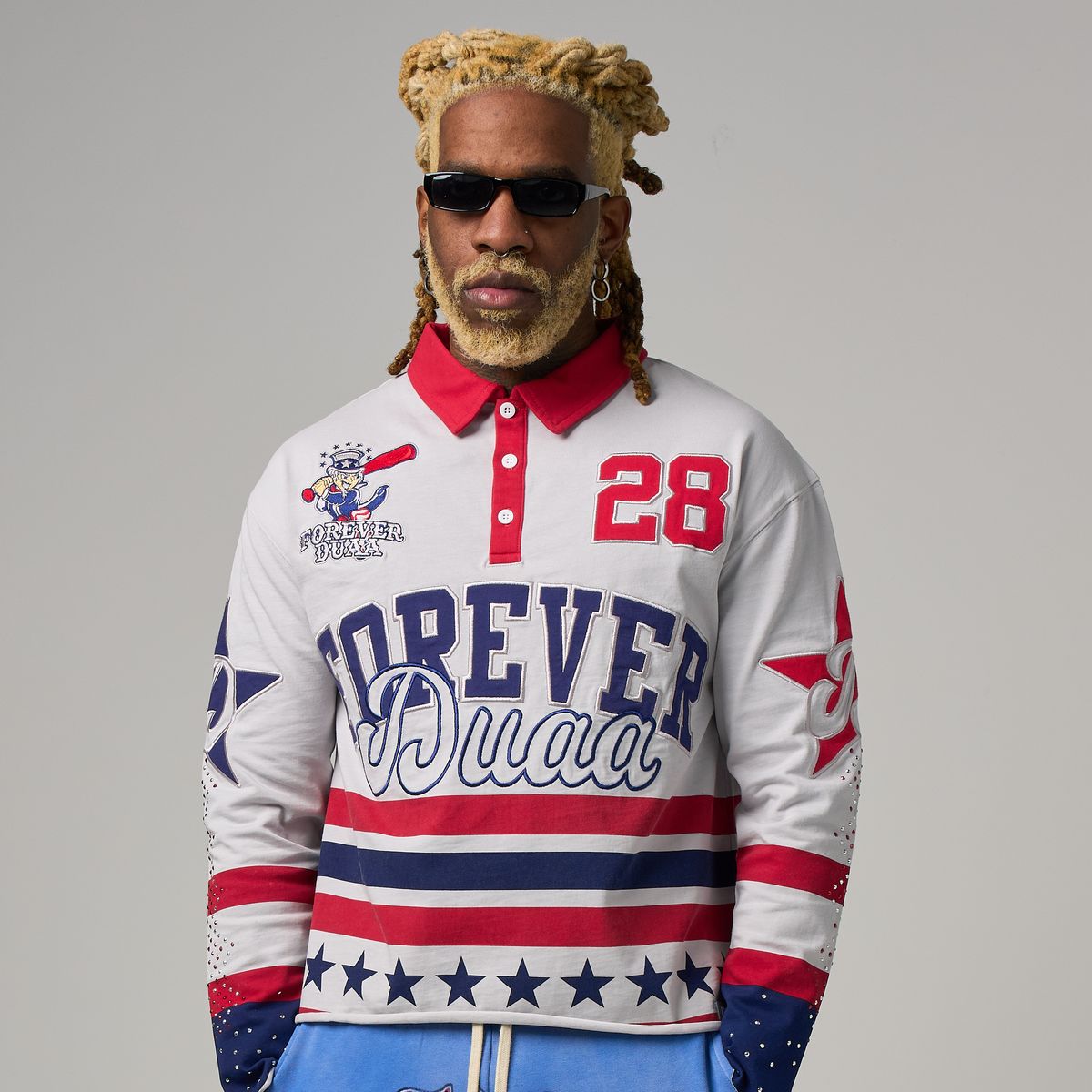 DUAA - Forever Long sleeve Polo Shirt