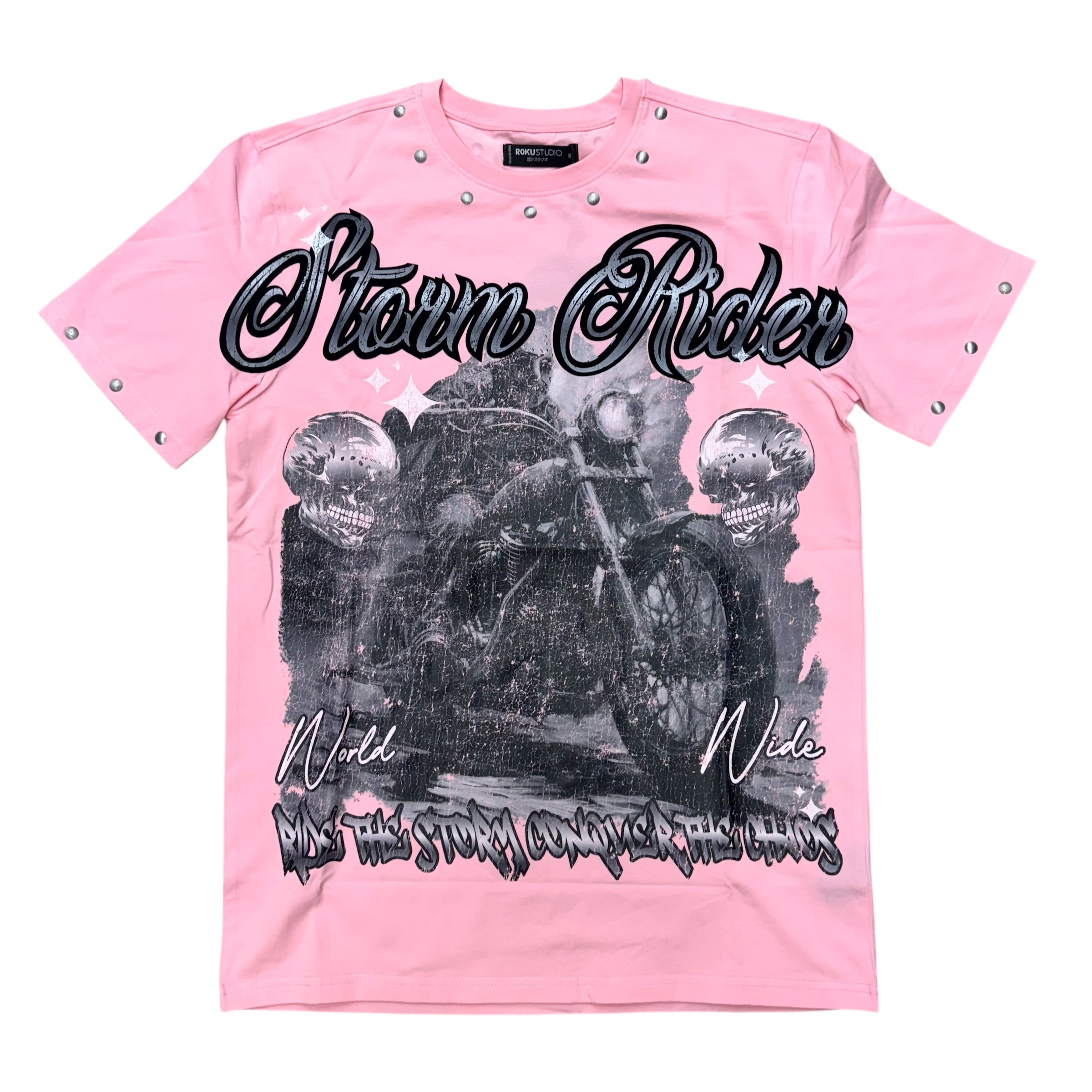 Roku Studded Storm Rider Pink 1707