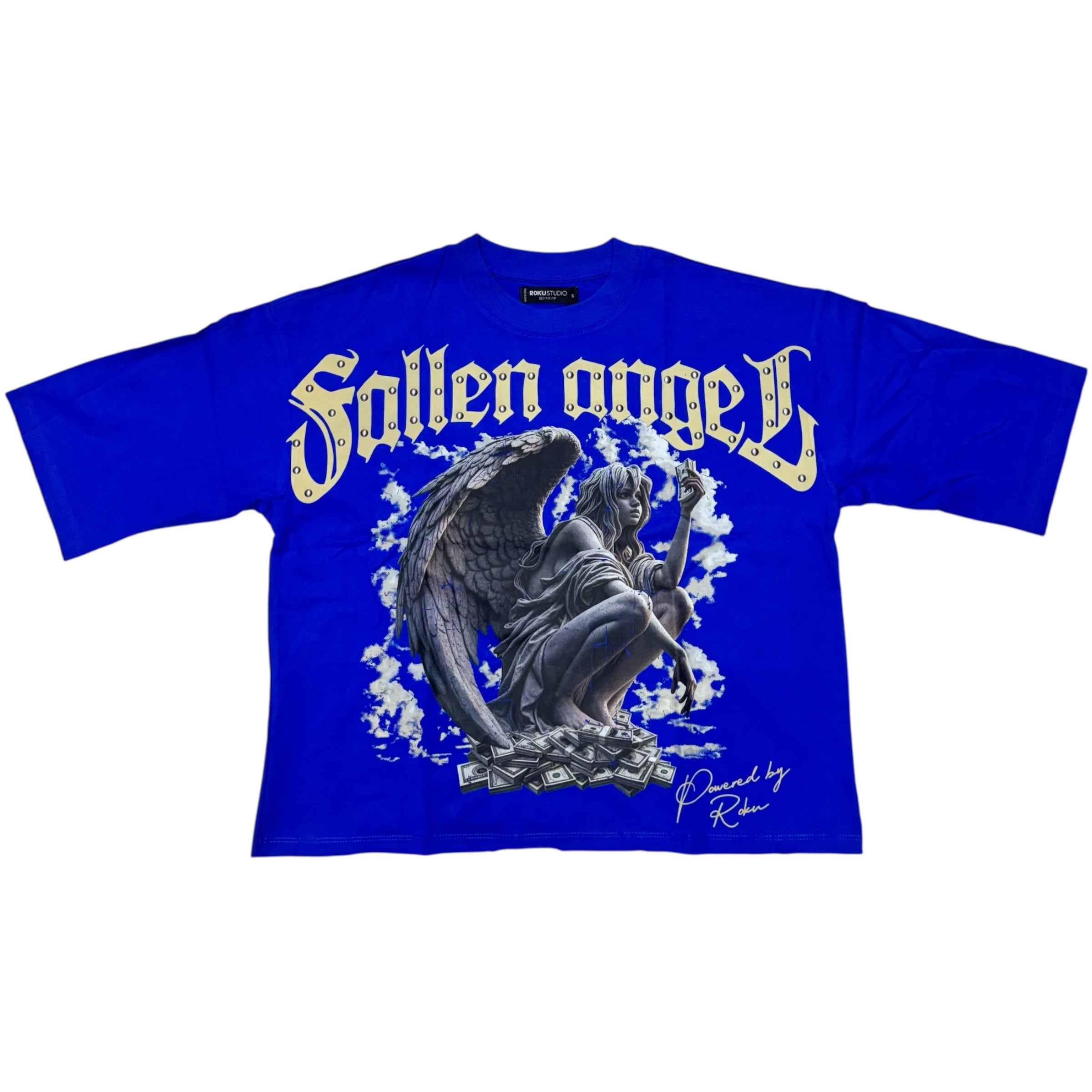 Roku Studded Sollen Angel Royal Blue 1604