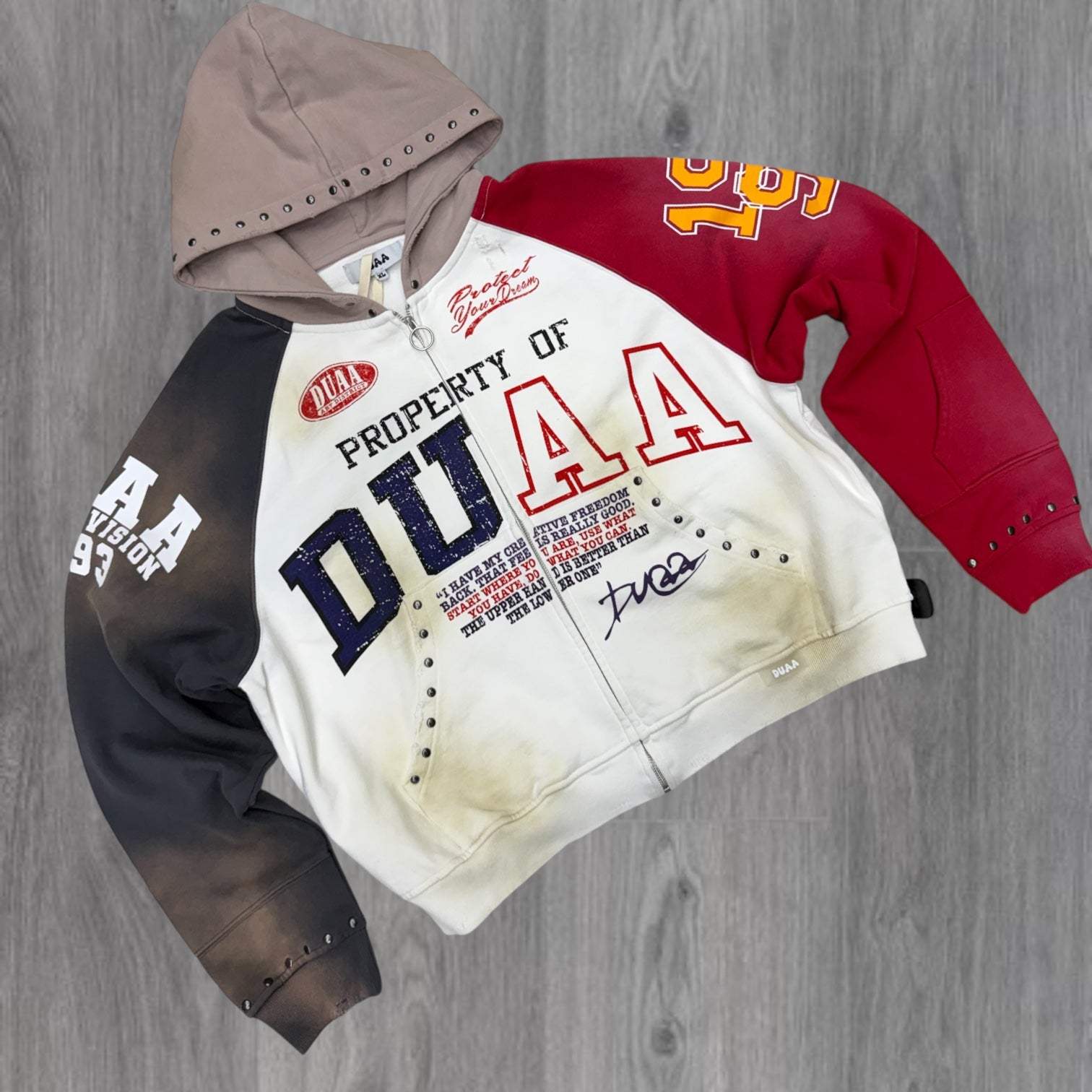 DUAA - Earth Hoodie - White