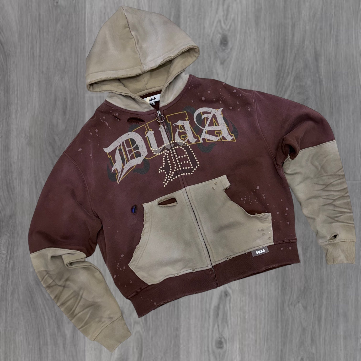 DUAA - Fig Hoodie -