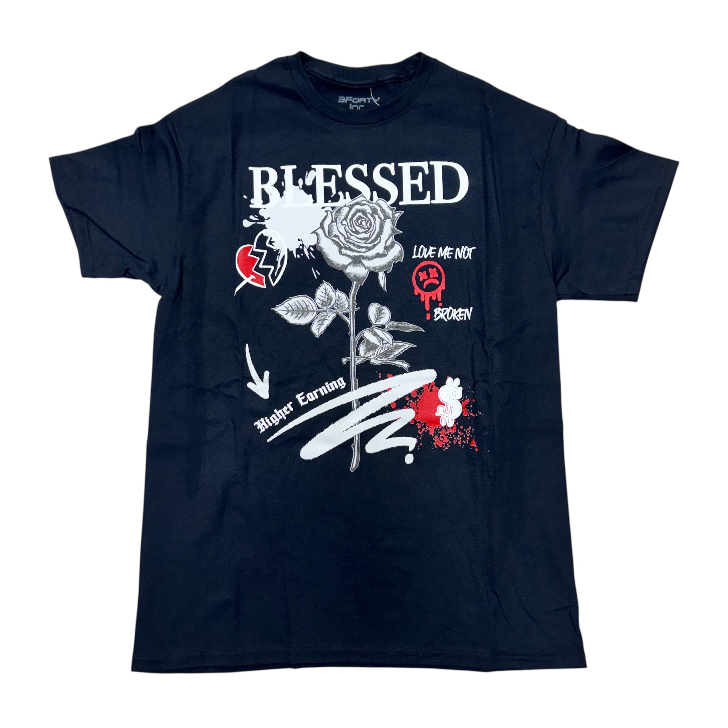 PC Blessed T-Shirt Black