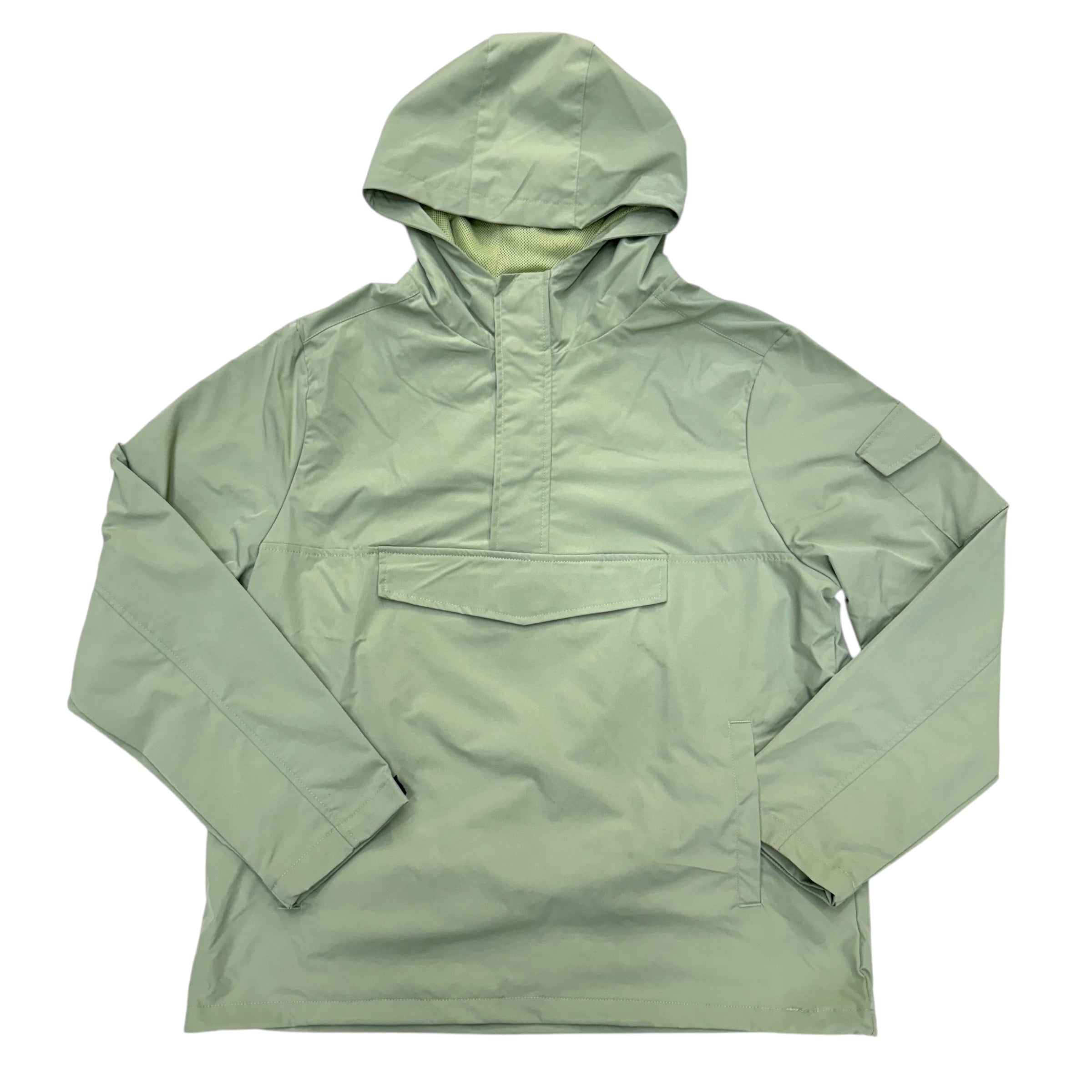 Rebel Anorak Nylon Pullover Sage 522 422