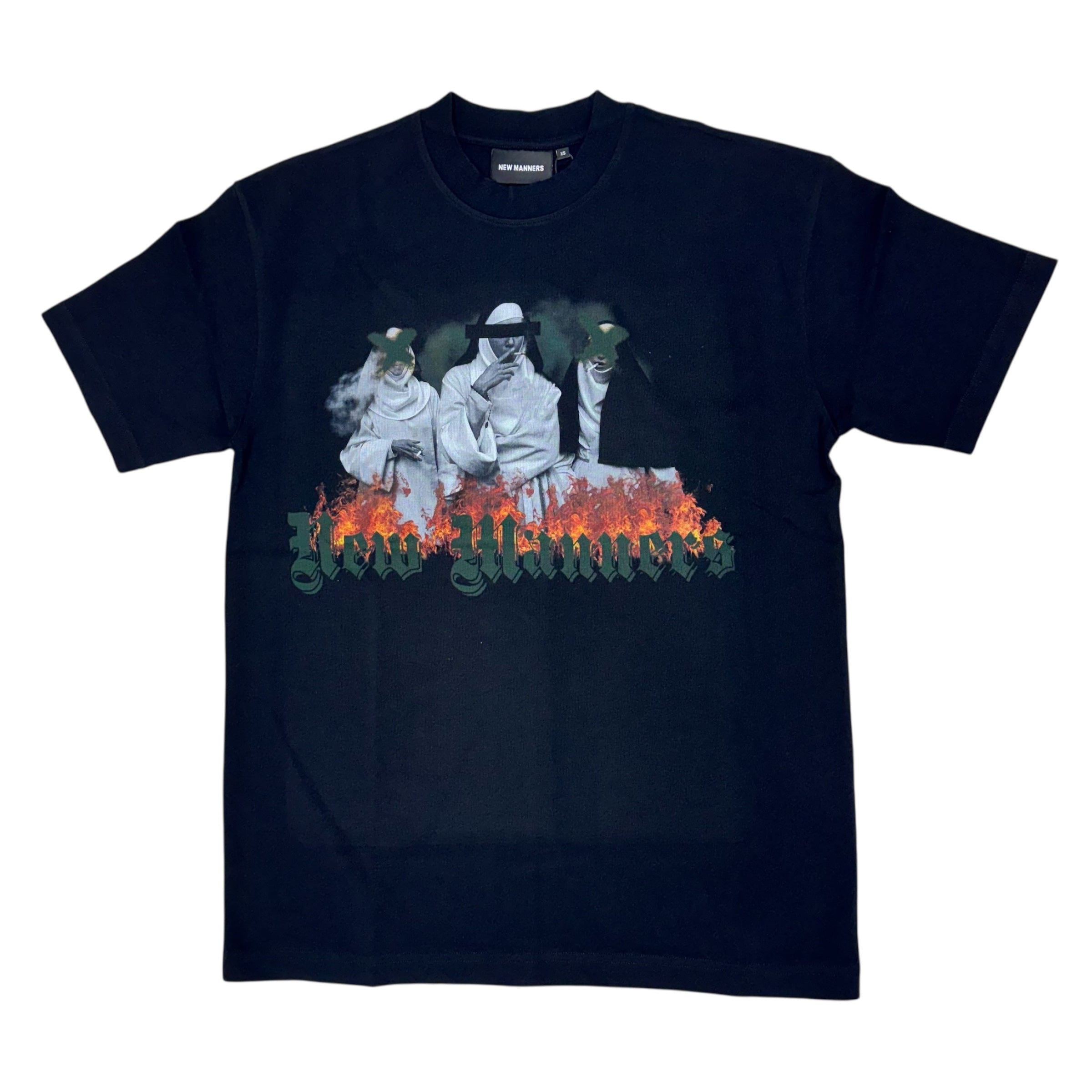 Manners True Sinner Premium Tee Black/Green M