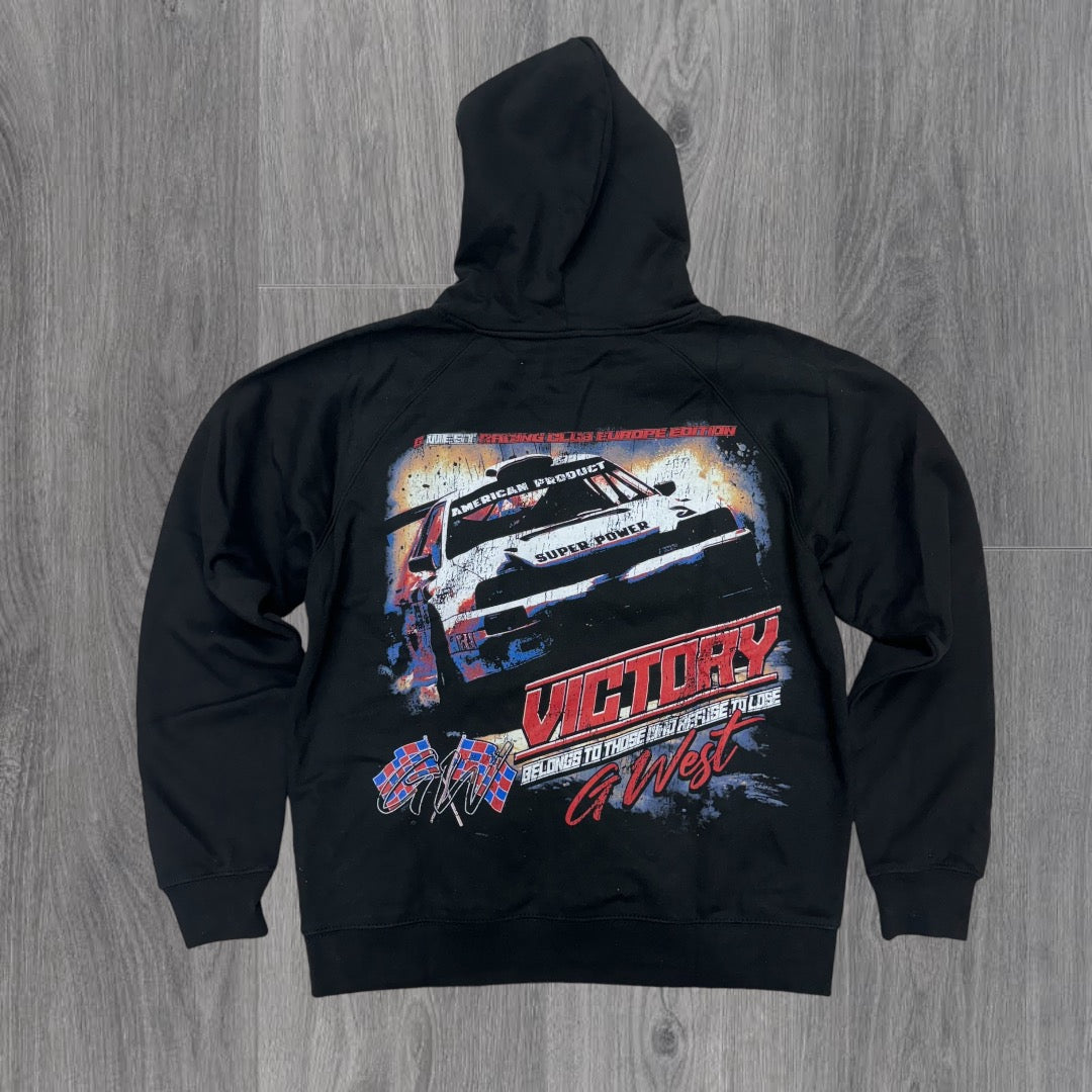 Power By Hoodie Black 9110