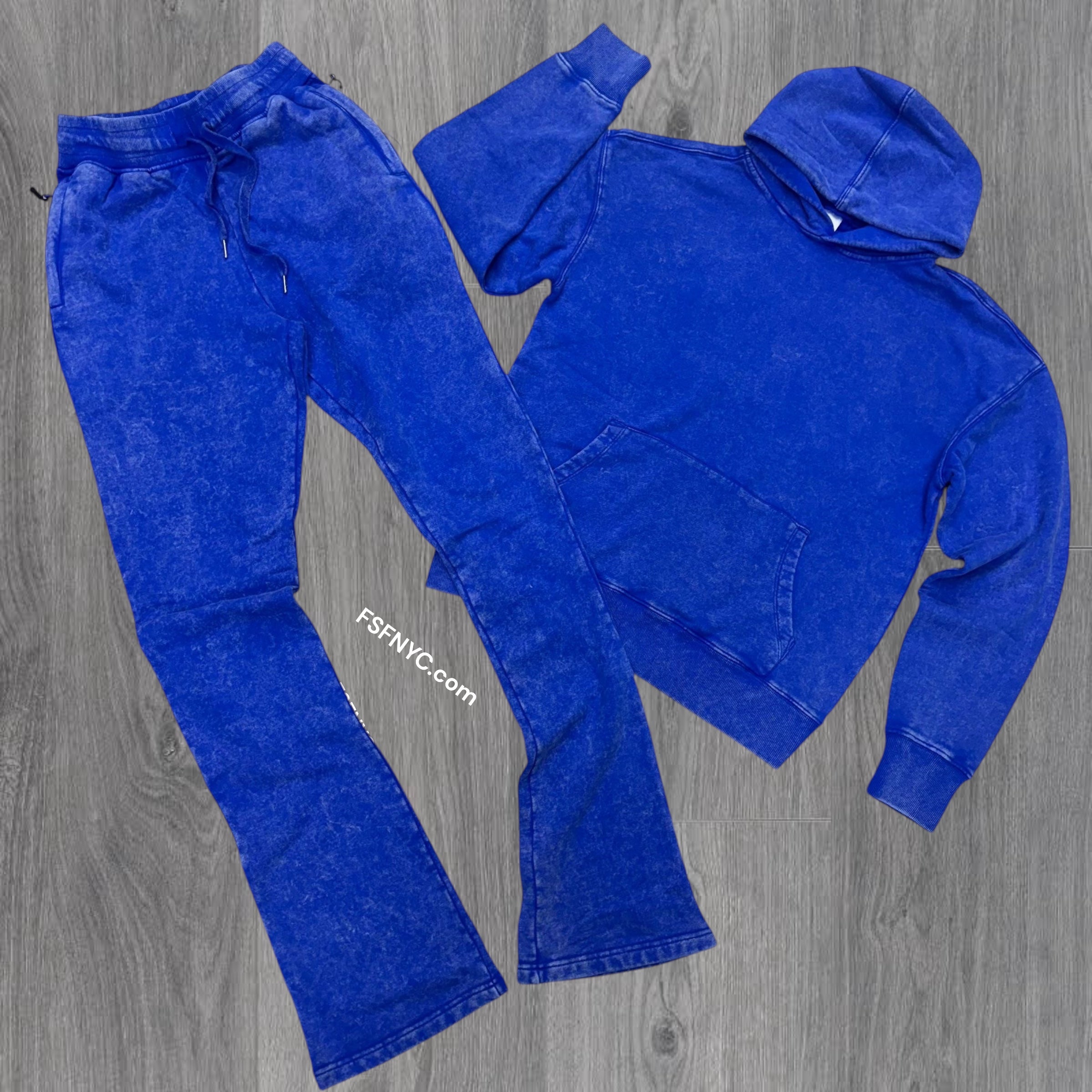 ARM Stacked ACID Heavy Weight SweatSuit Royal