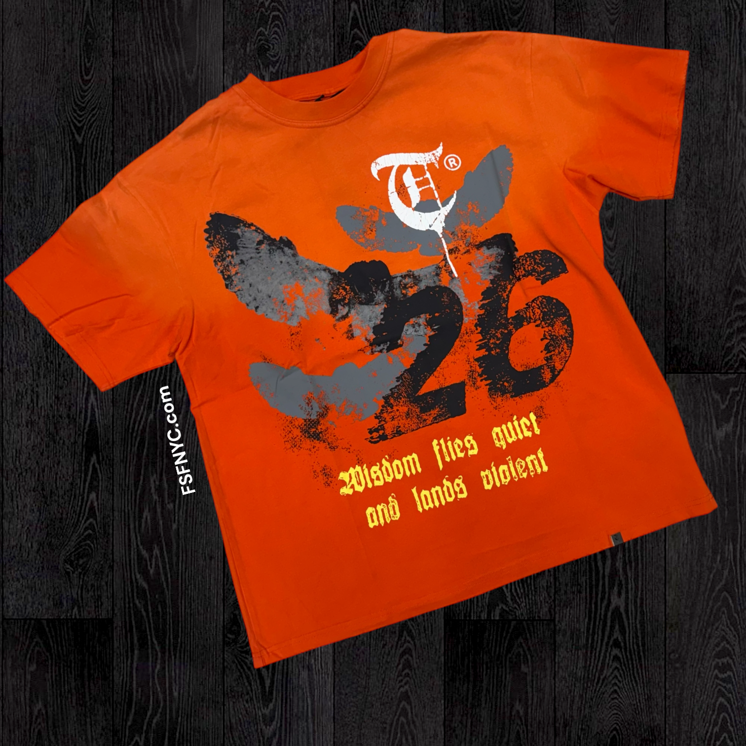 Trnchs - Flight Of Wisdom T-Shirt - Orange