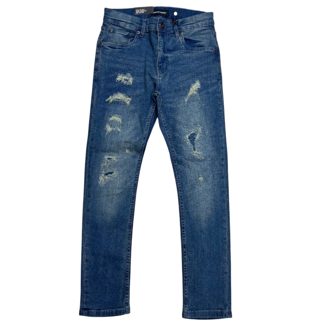 Thread skinny Rip and repair Denim True Blue 50118
