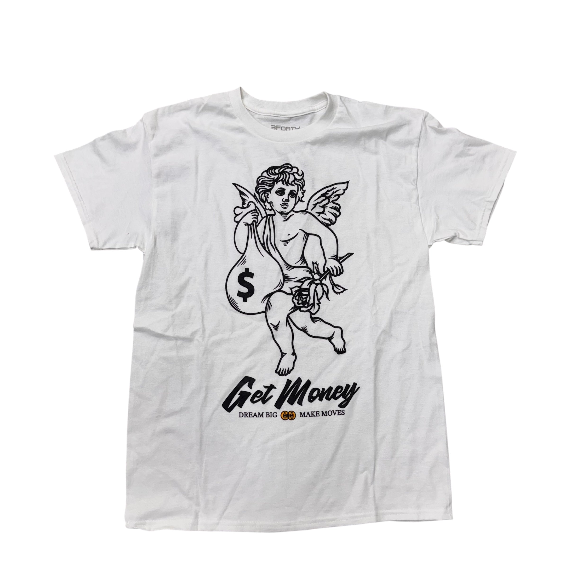 PC Get Money  T-Shirt White