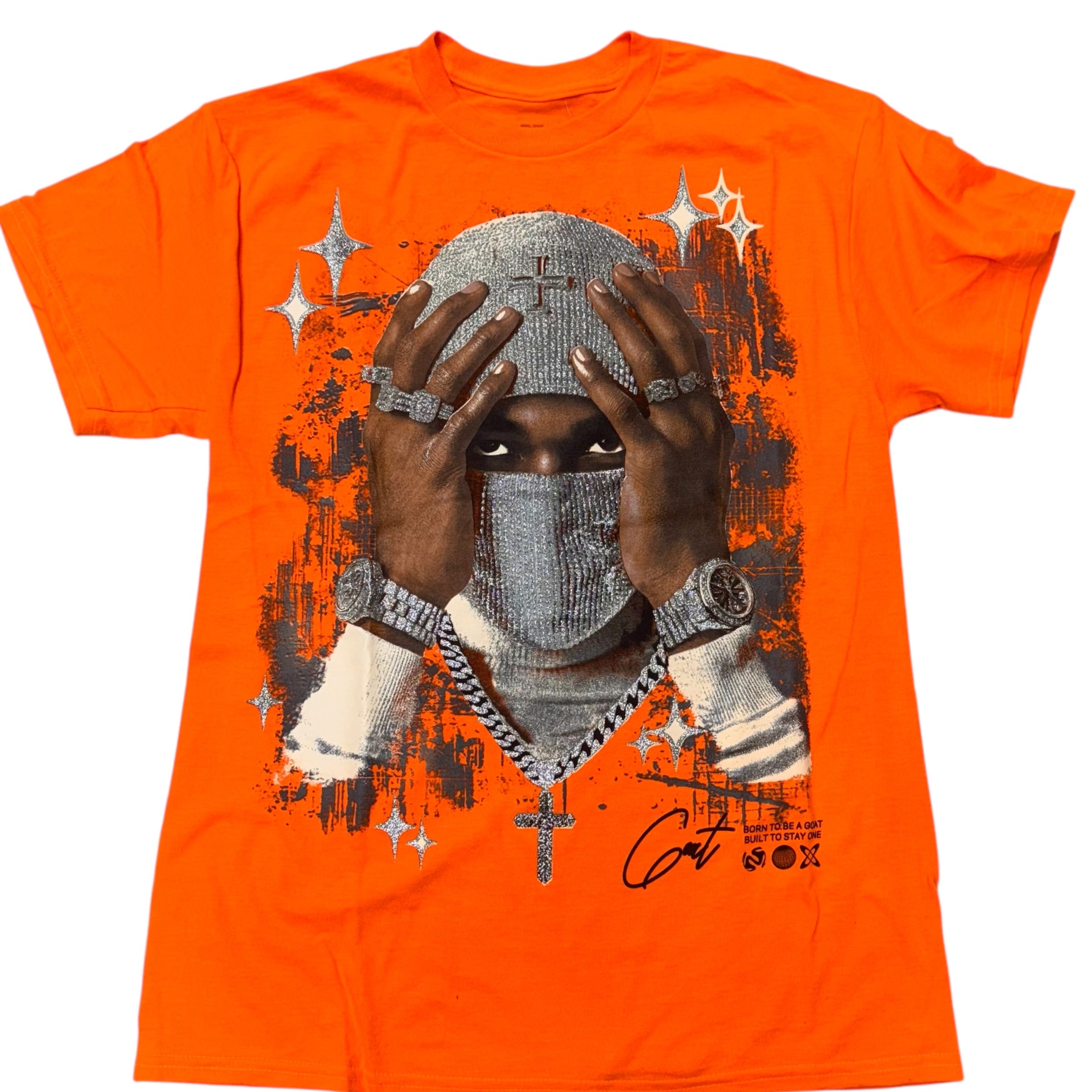 PC  Masked Majesty T-Shirt Neon Orange