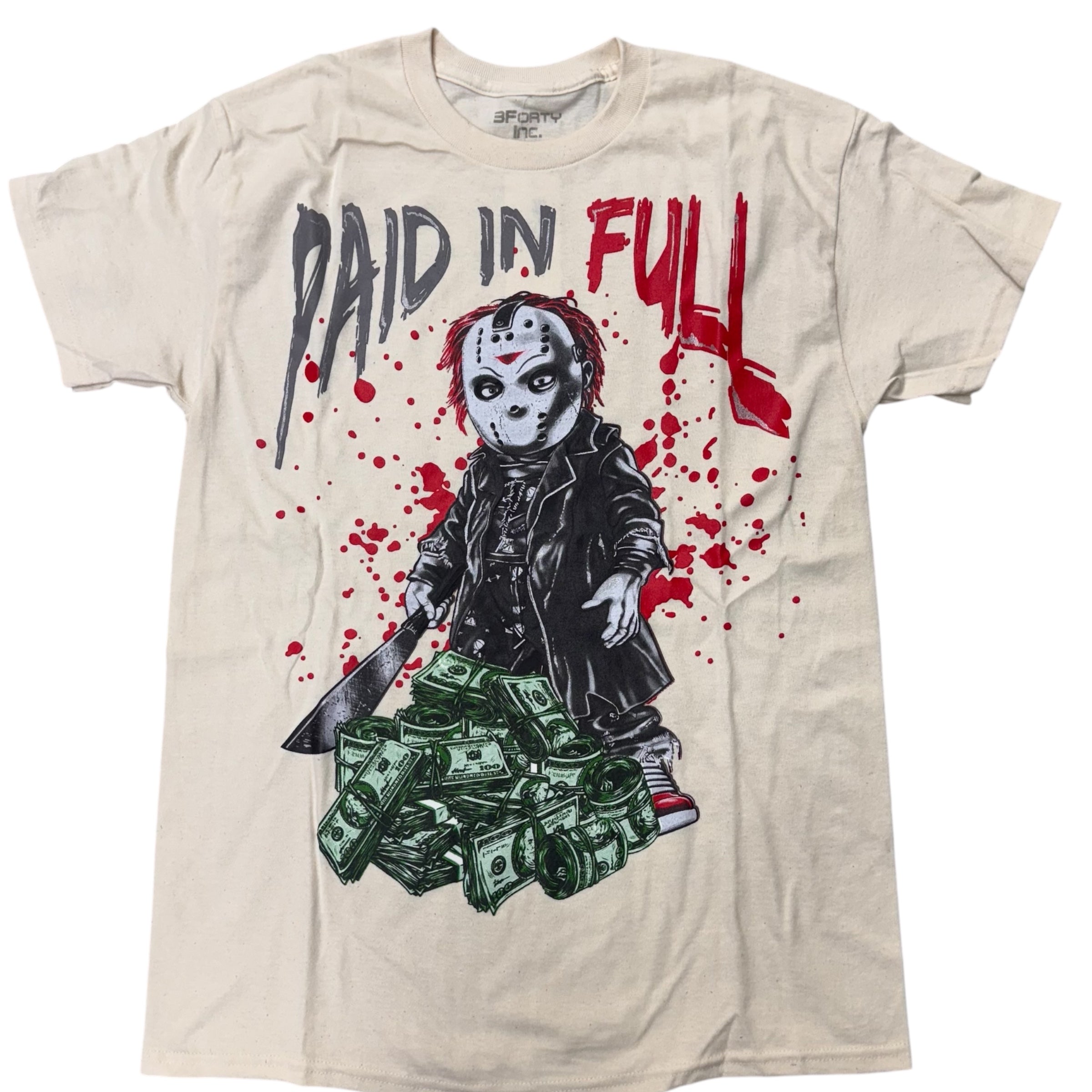 PC Paid In Full T-Shirt Cream