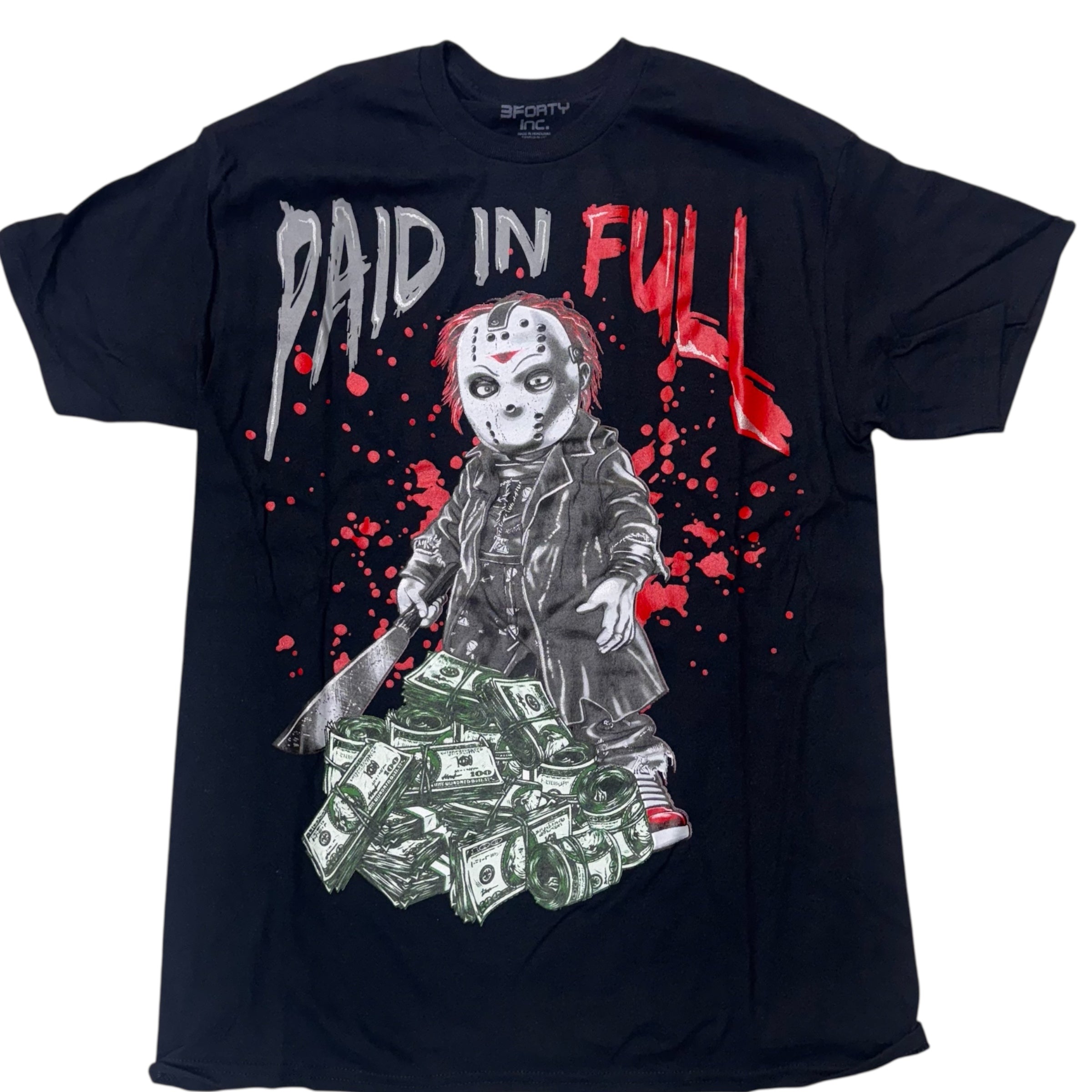 PC Paid In Full T-Shirt Black