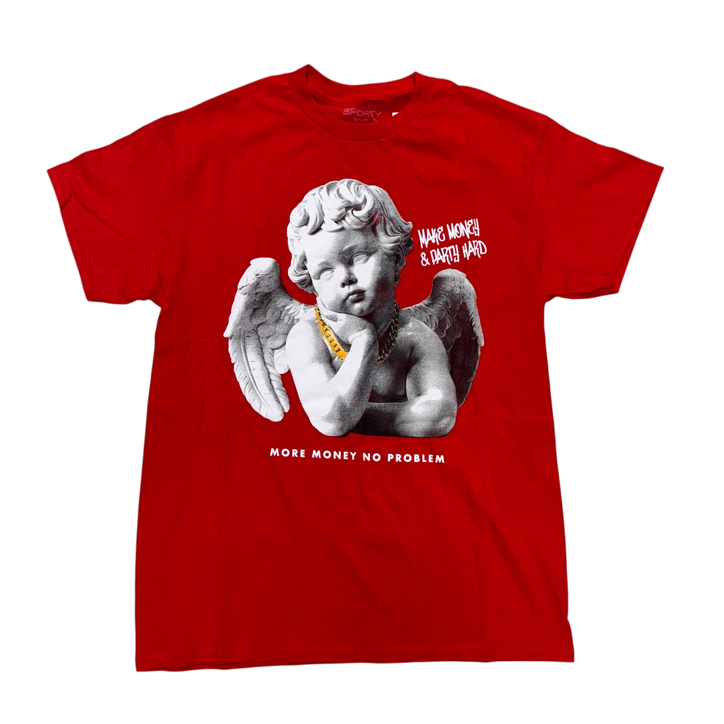 PC Make Money Party Hard T-Shirt Red z