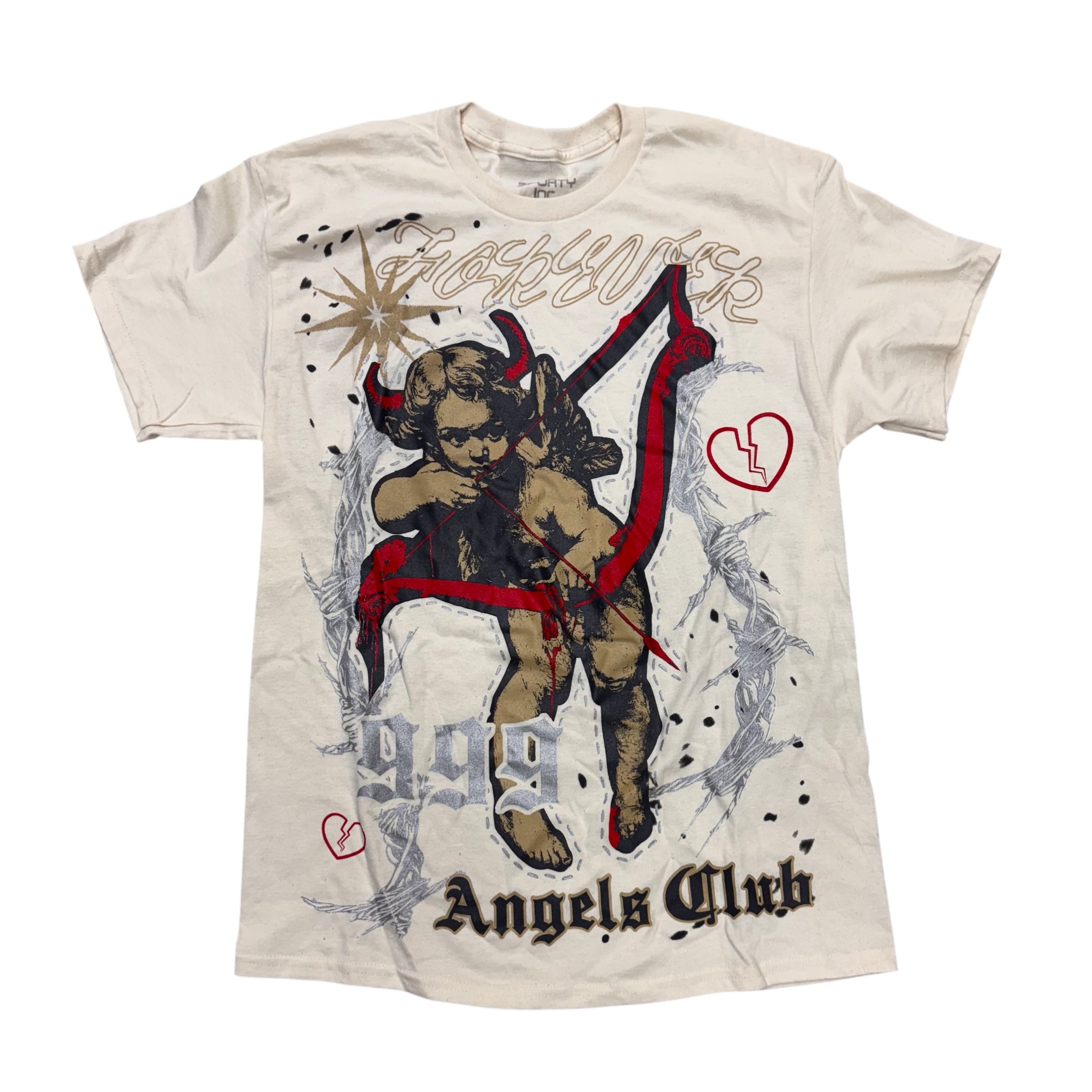 PC Angel Club T-Shirt Natural