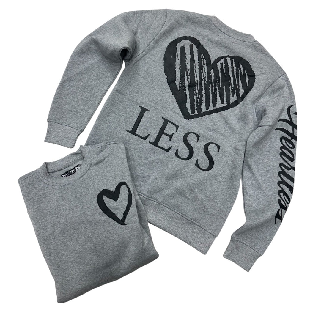 Heartless Crew Sweatshirt Grey 343