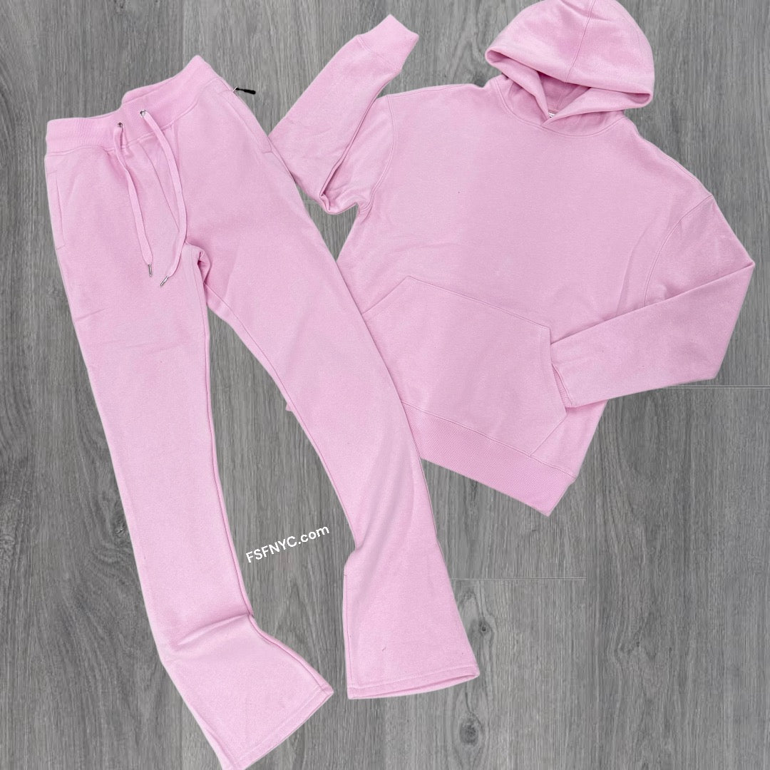 Narr STACKED UpTown Sweat Suit Pink 1081