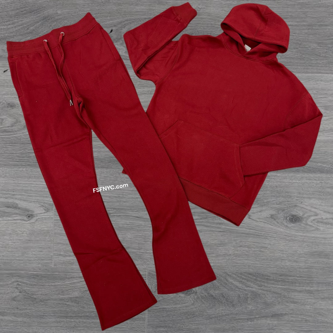 Narr STACKED UpTown Sweat Suit wine 1081