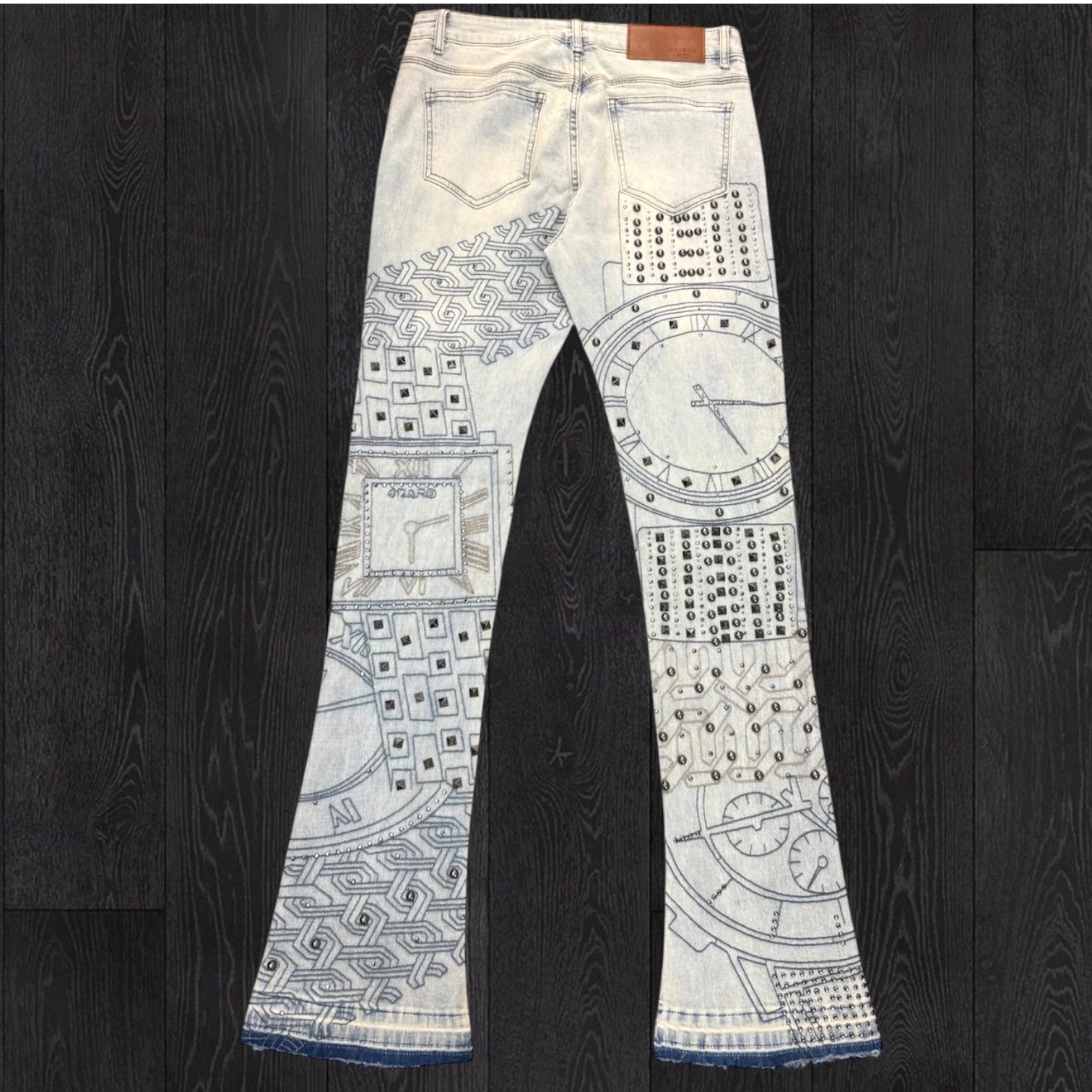 W - The Time Piece Stacked Denim - Ant.Blue - M8504D