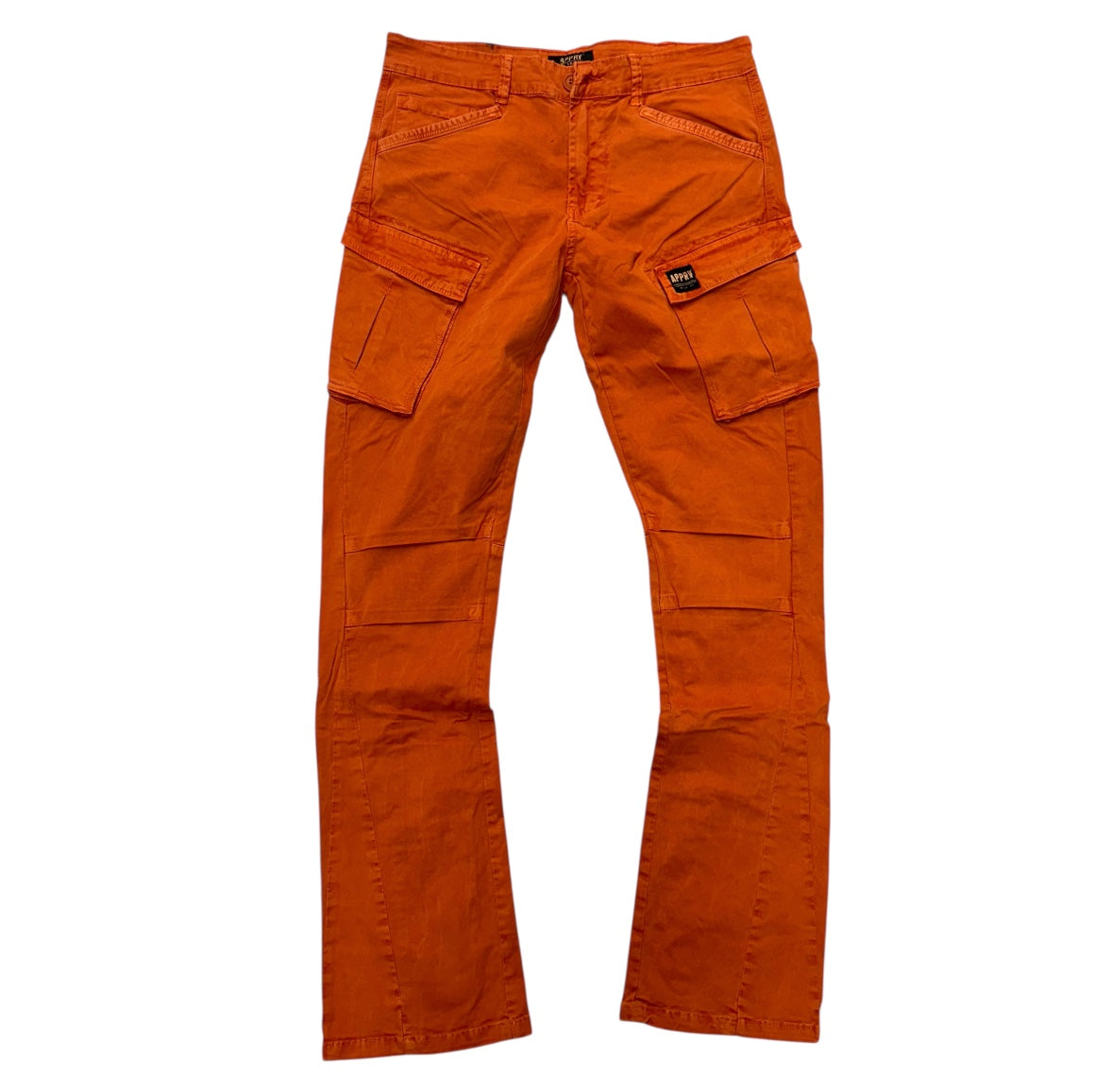 APPRV - Flare Cargo Pants - Orange