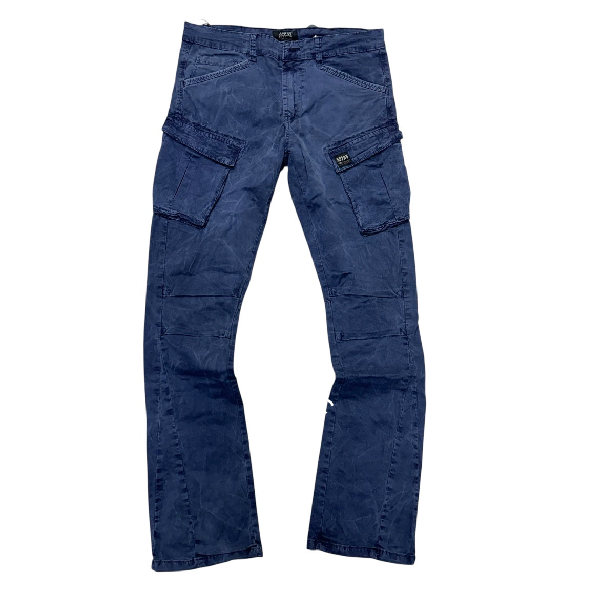 APPRV - Flare Cargo Pants - Navy