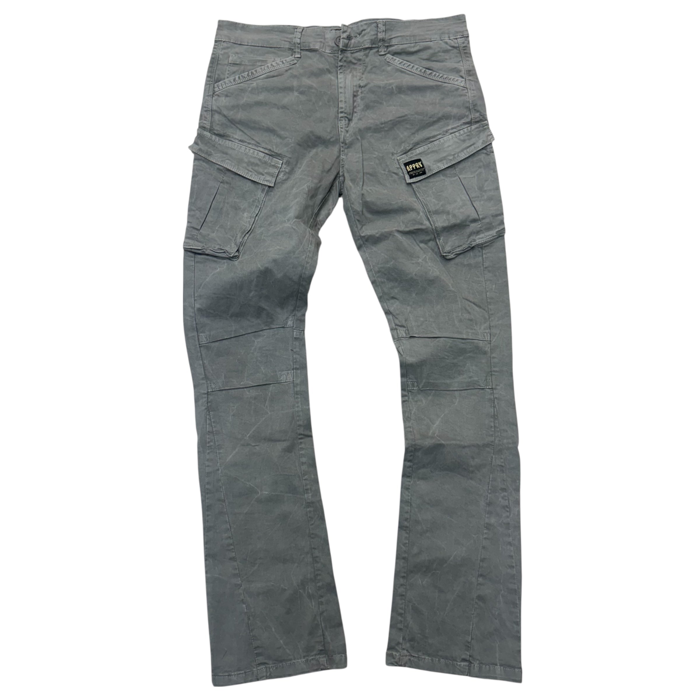 APPRV - Flare Cargo Pants - Grey