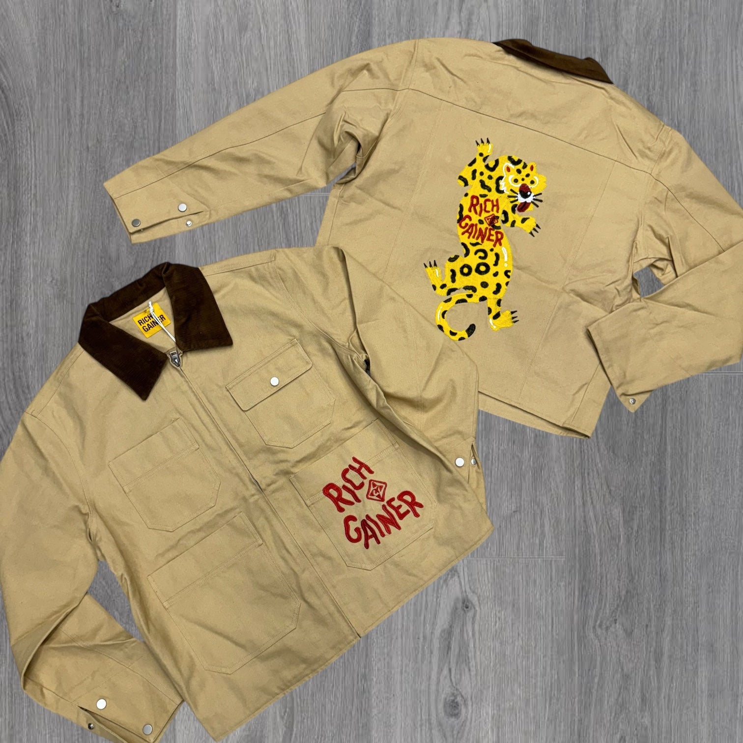 RhichGainer - Canvas Jacket - Wheat - R25J341K