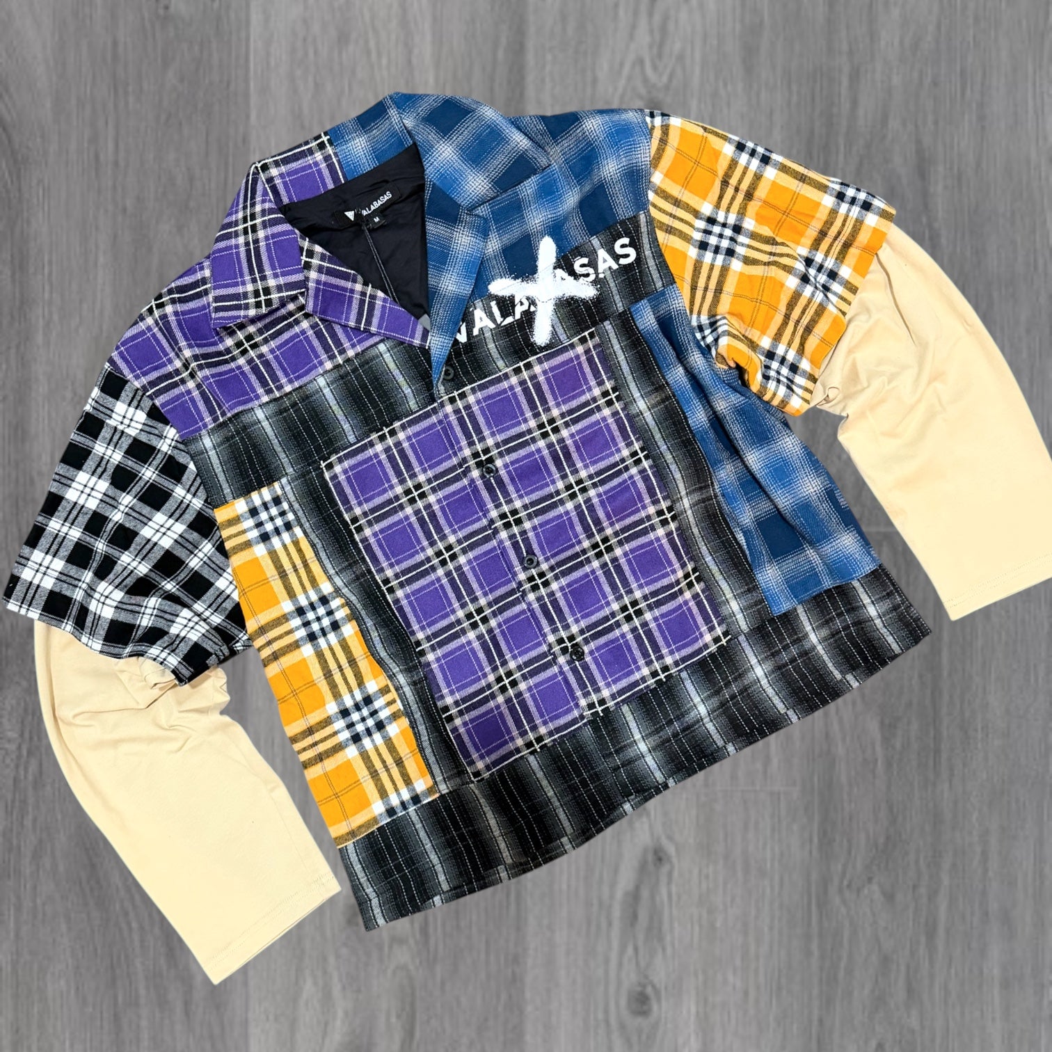 Valabasas- Mixed Flannel Shirt - 1007