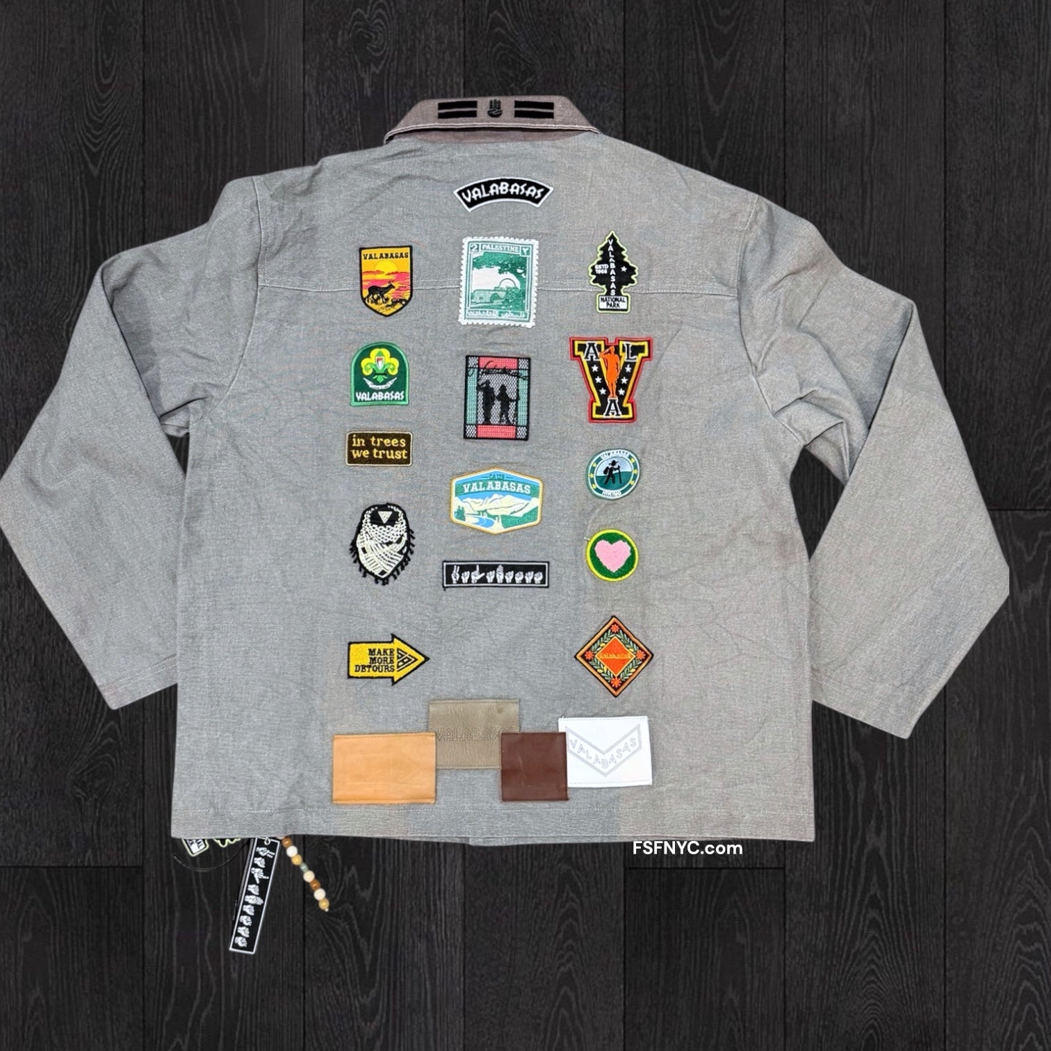 Valabasas - Ironwood Canvas Jacket - Grey - 1059