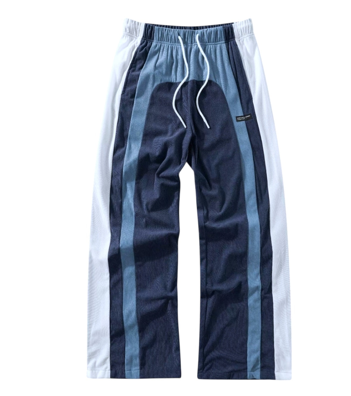 Corduroy - Flare Fit Pants - Blue multi