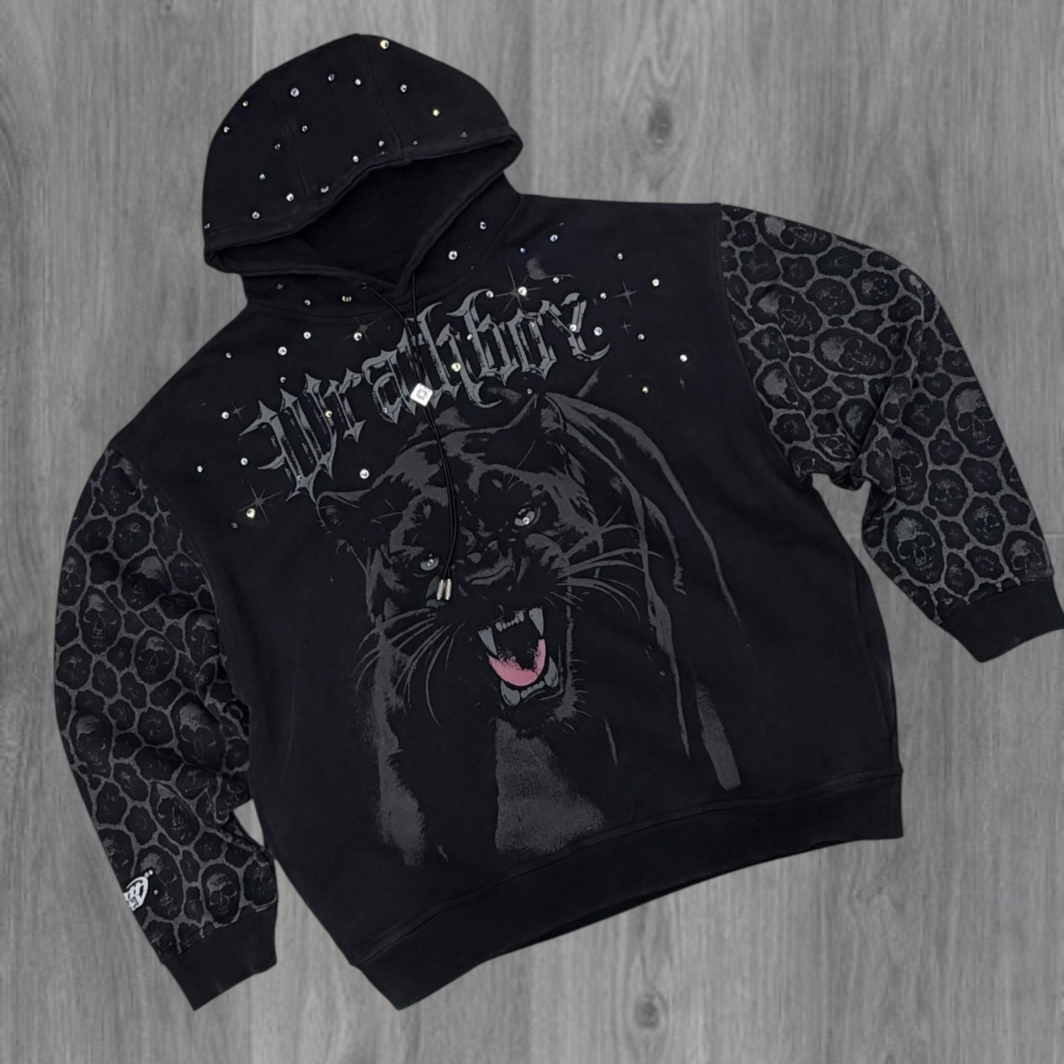 Wrath - Panther Hoodie - Black - 134