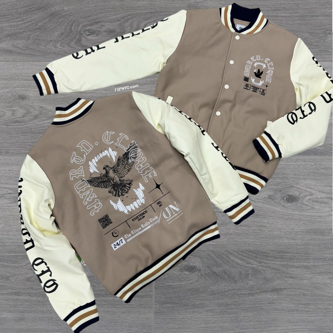 The Clique jacket Taupe Cream 4910