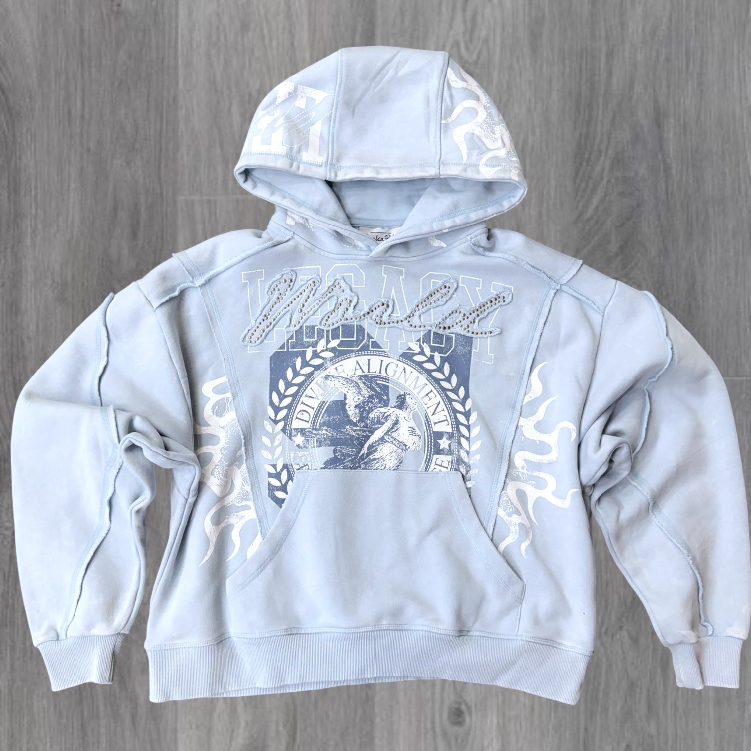 Rise -Devine Hoodie  -  Sky - S441