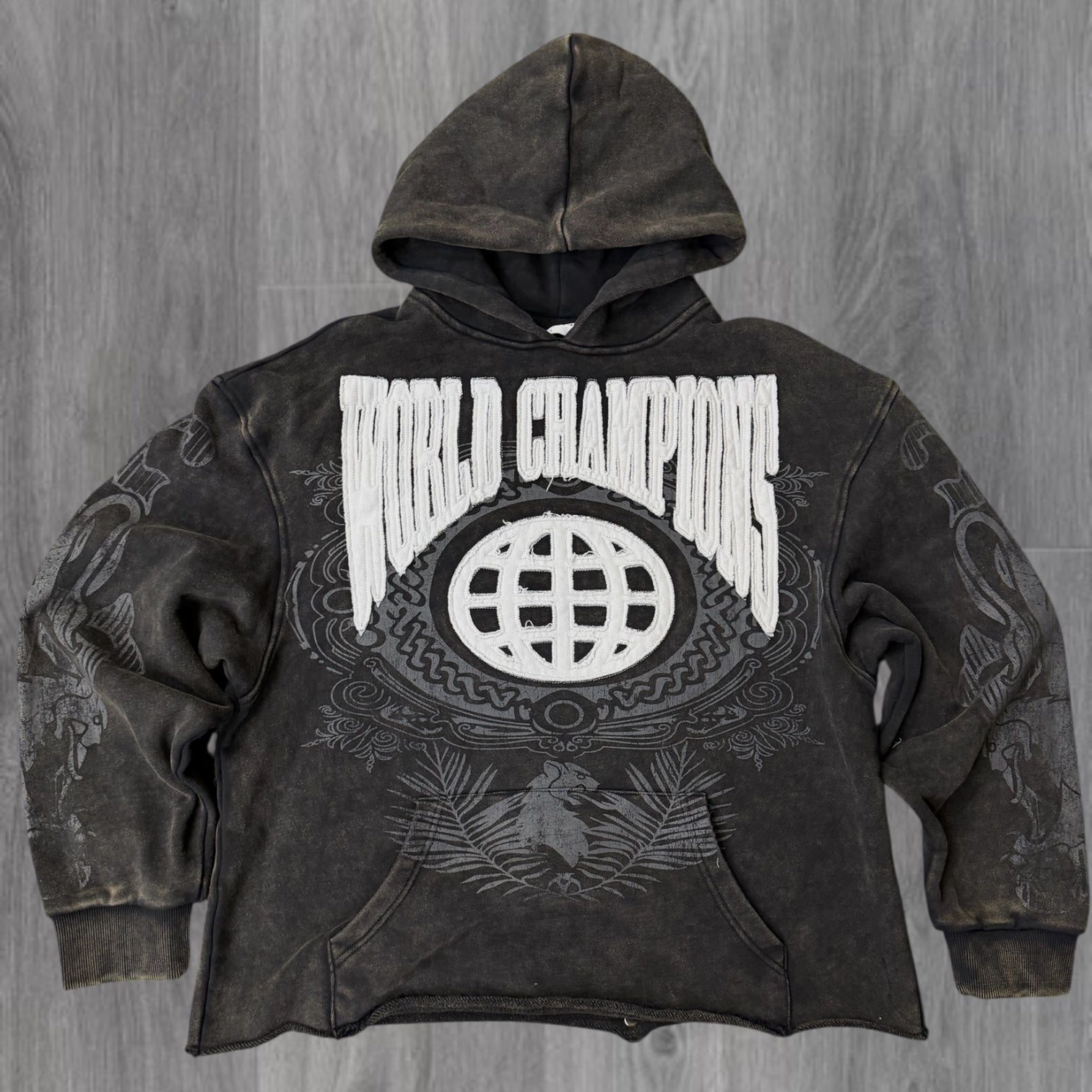 Rise -Devine Hoodie -  Black - S468