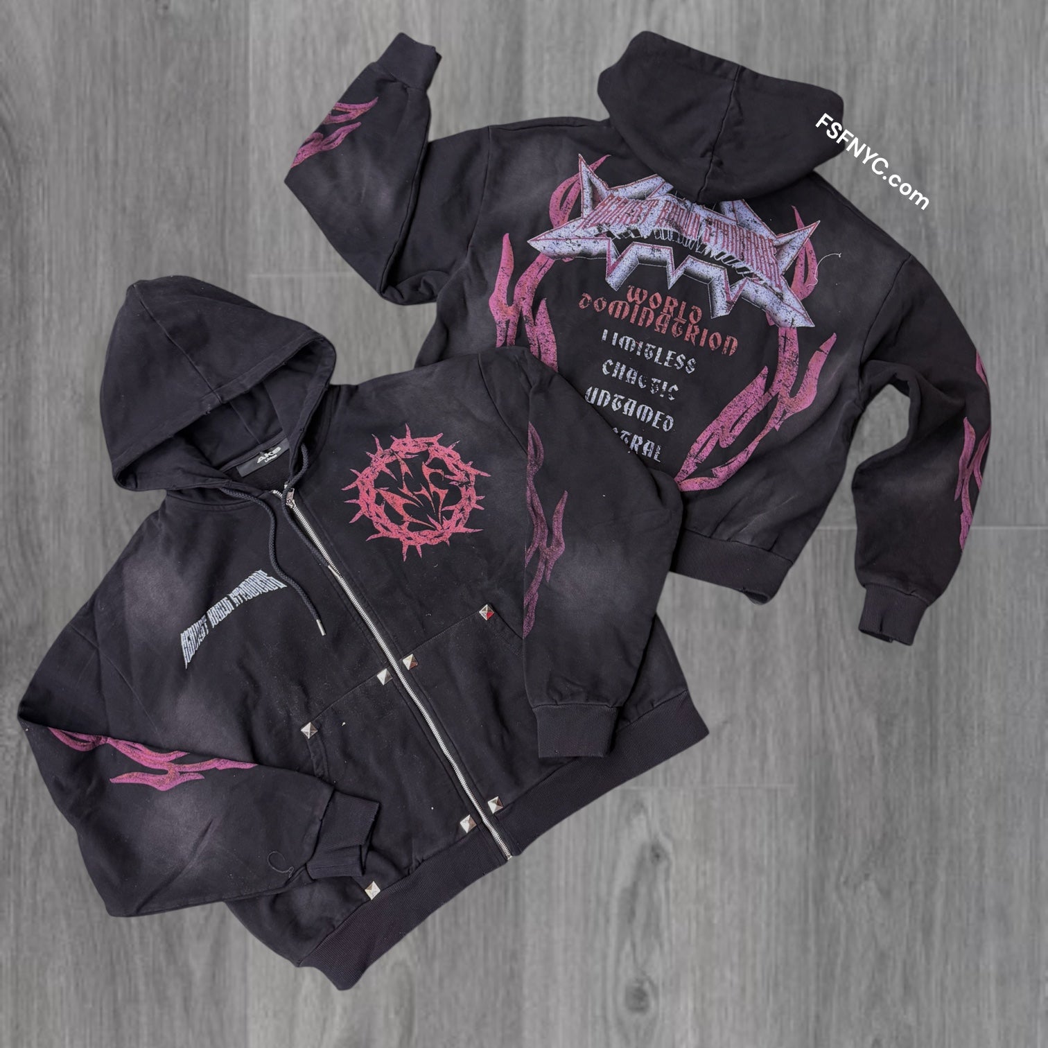 Aks- Tour hoodies -black
