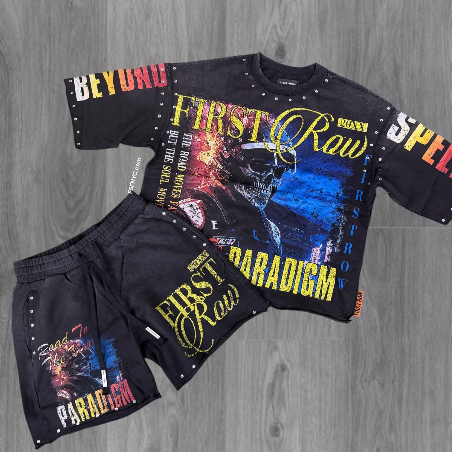 FR - Paradigm Breaker Short Set - Black -1046