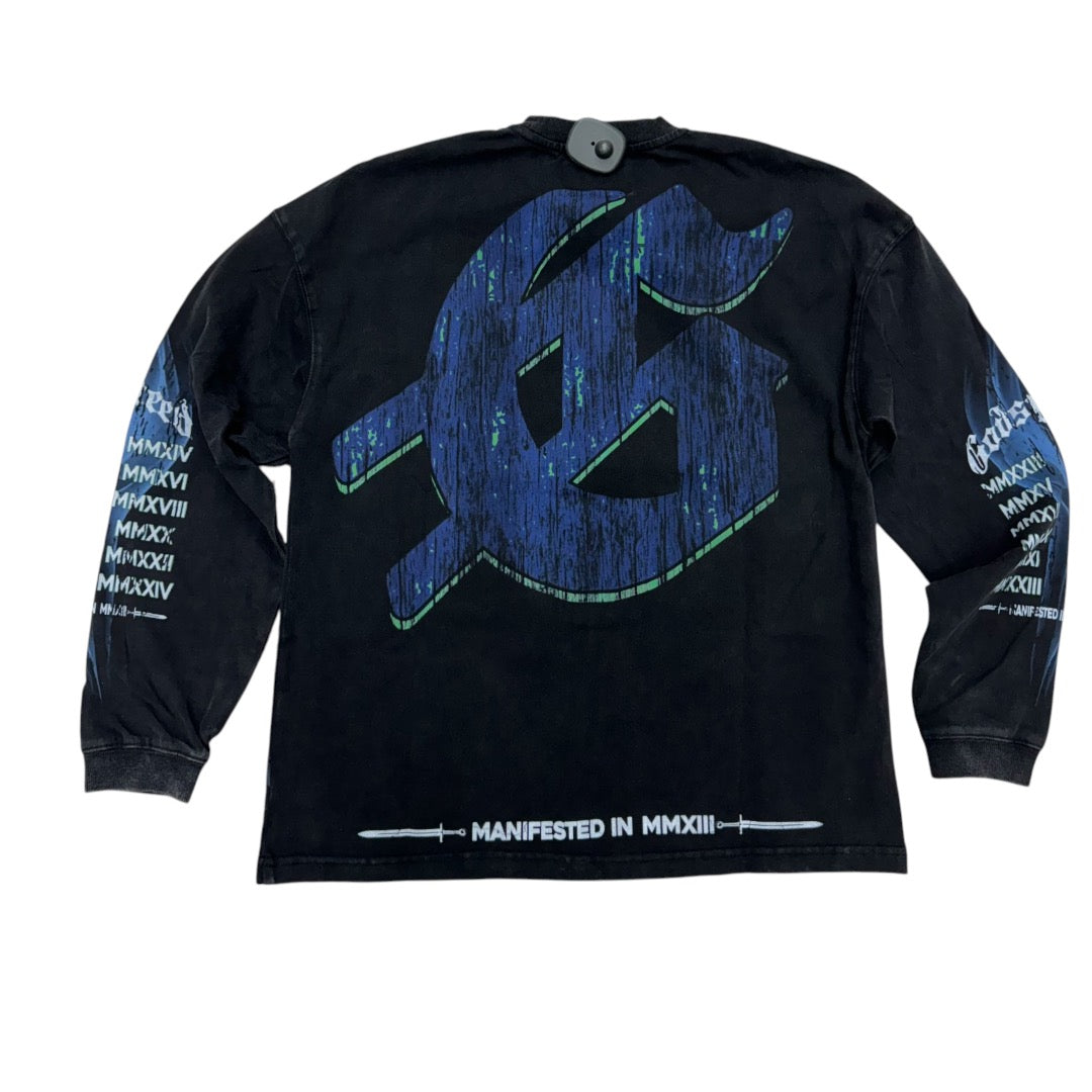 Godspeed MoonLight Long Sleeve Tee Vintage Black