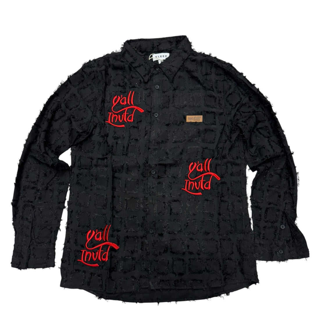 Button Down Shirt Black 5280