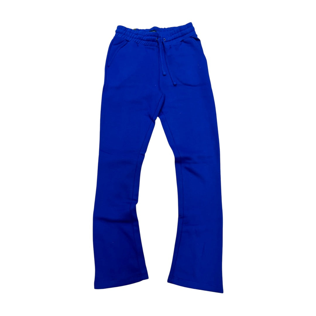 Mischief Stacked Sweat Pants Royal 23708