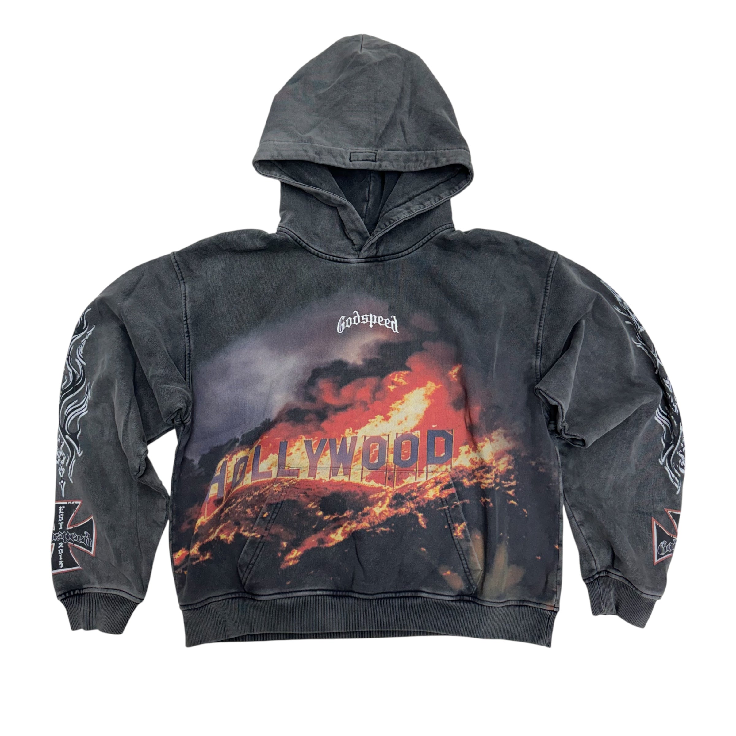 Godspeed  Hollywood Hoodie Charcoal