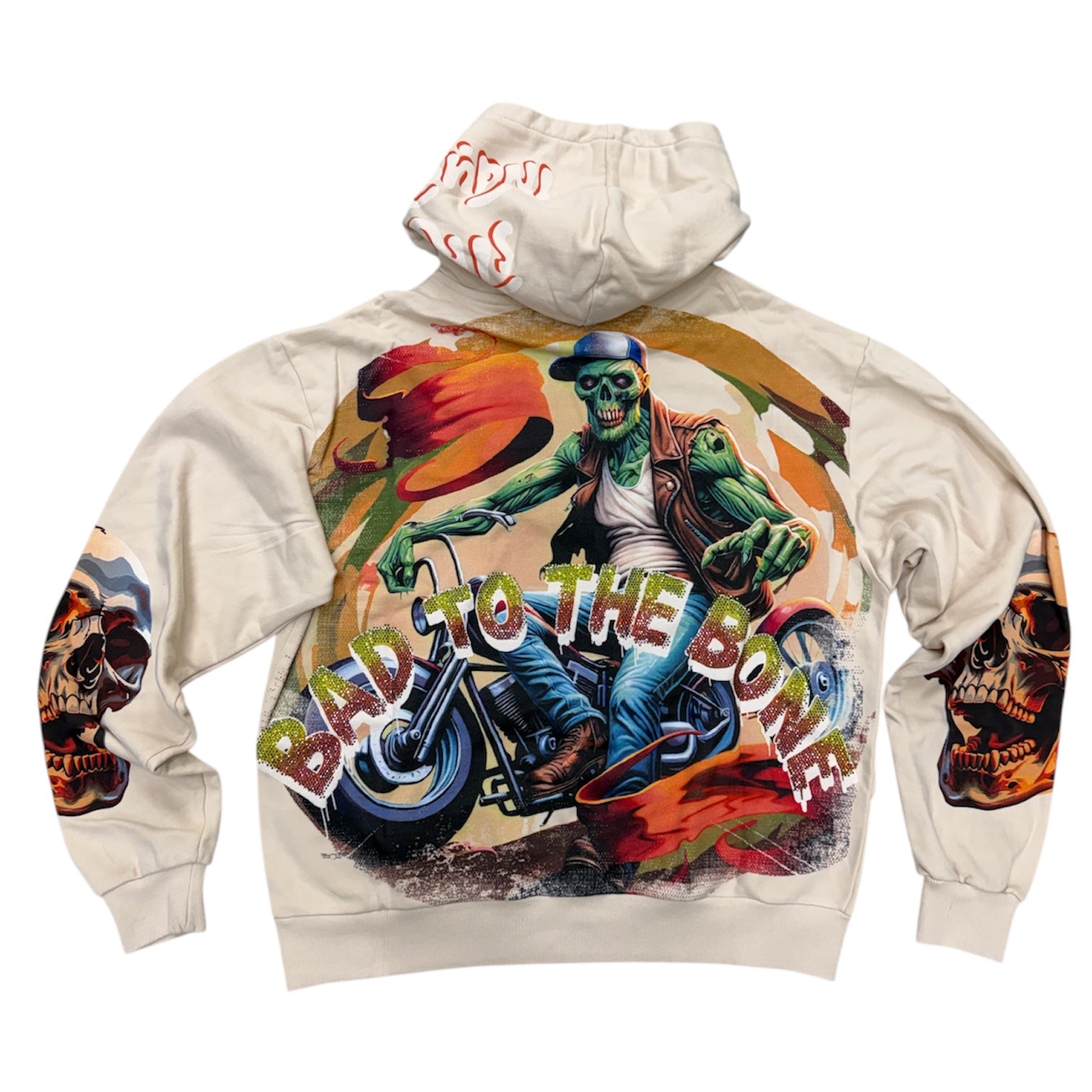 Stray - Bad To The Bone Pullover  Hoodie - Bone - 1520