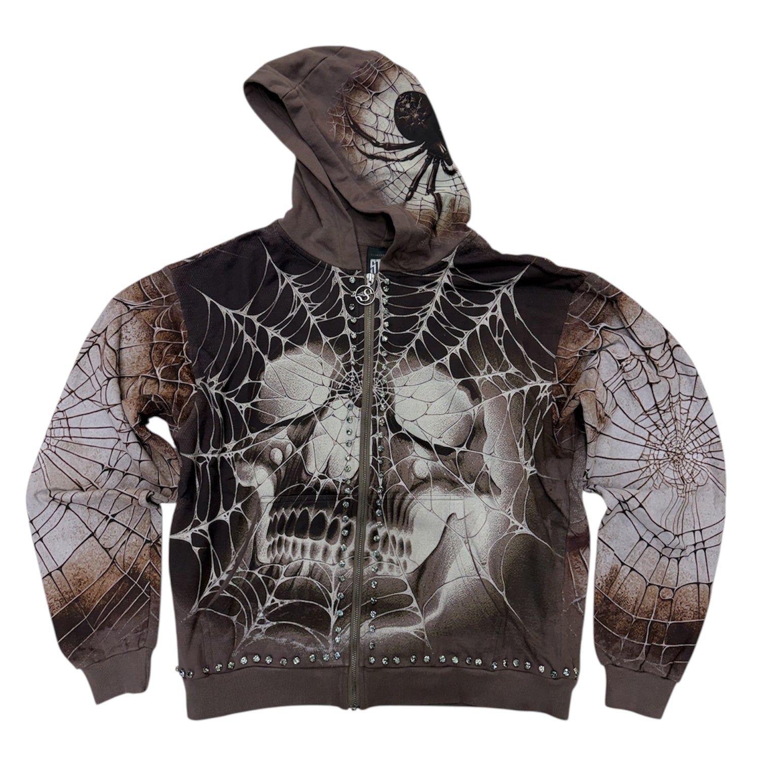 Stray - Web up Crystal Hoodie - Coca - 1549