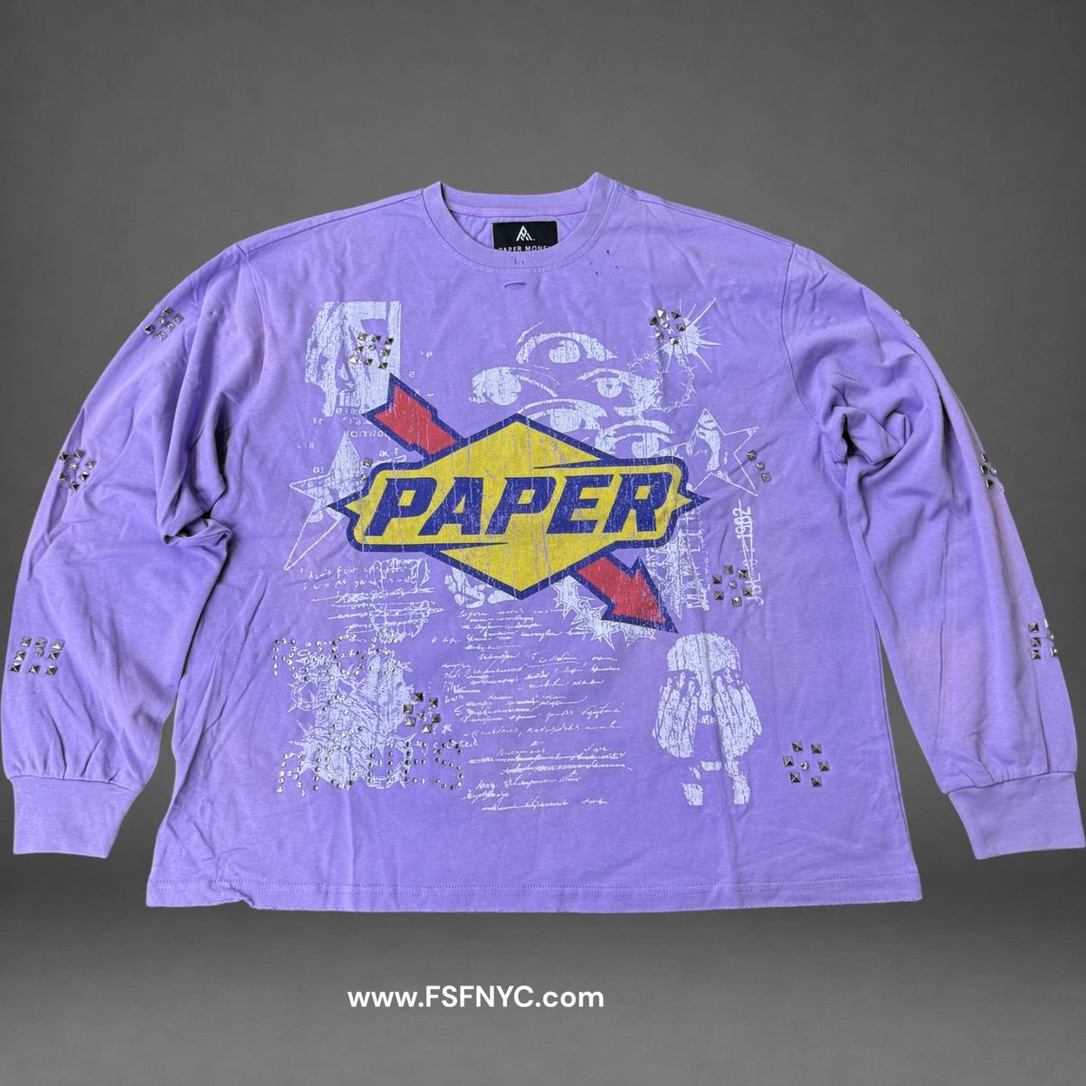 Paper Money - Fastlane Long Sleeve - Lavender