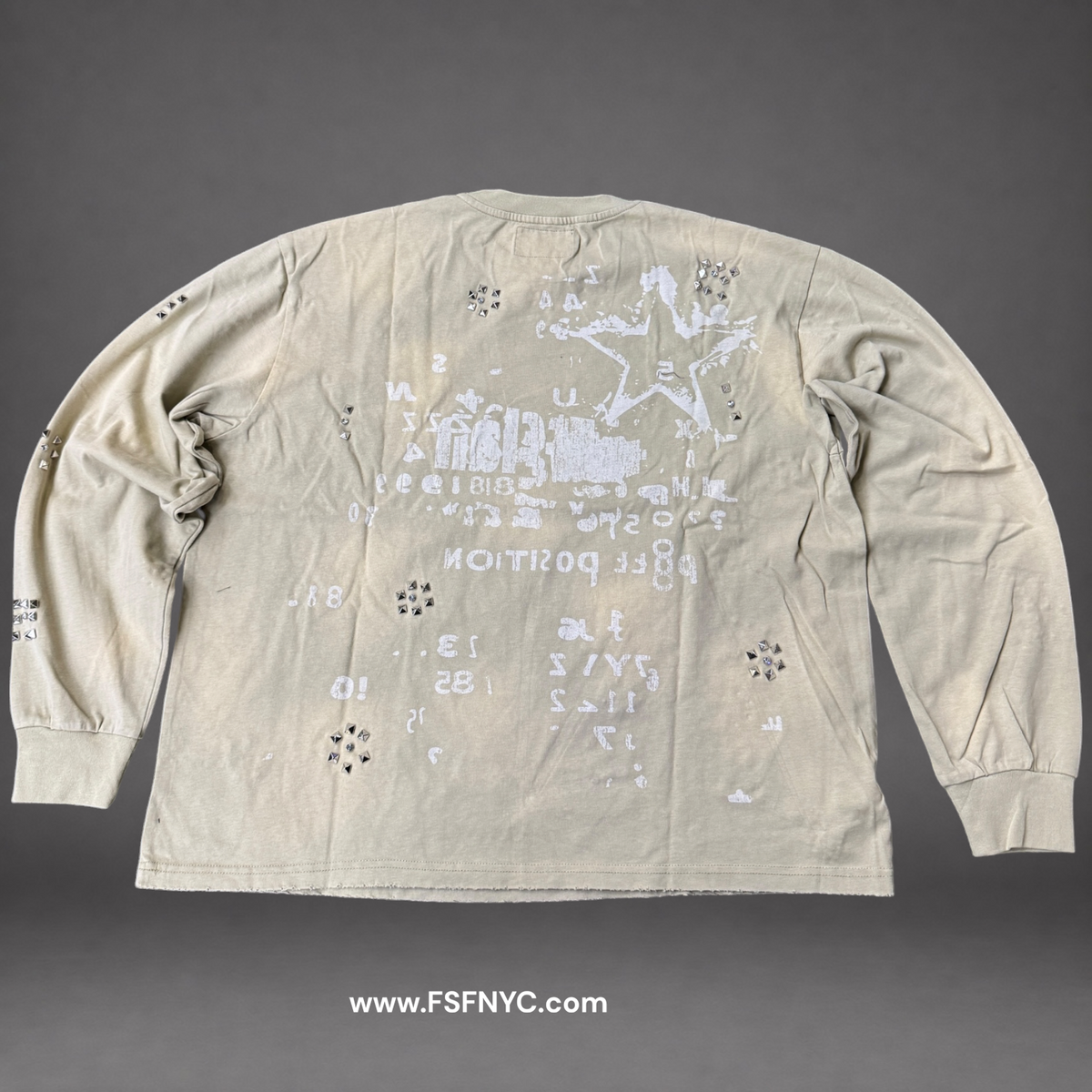 Paper Money - Fastlane Long Sleeve - Beige Sage