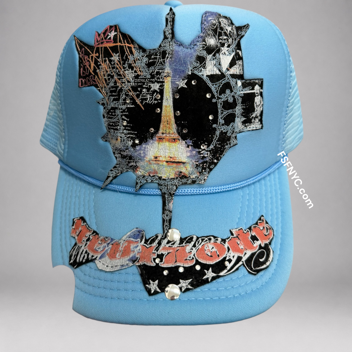 Apolinar - Paris Trucker Hat - Blue - 1946
