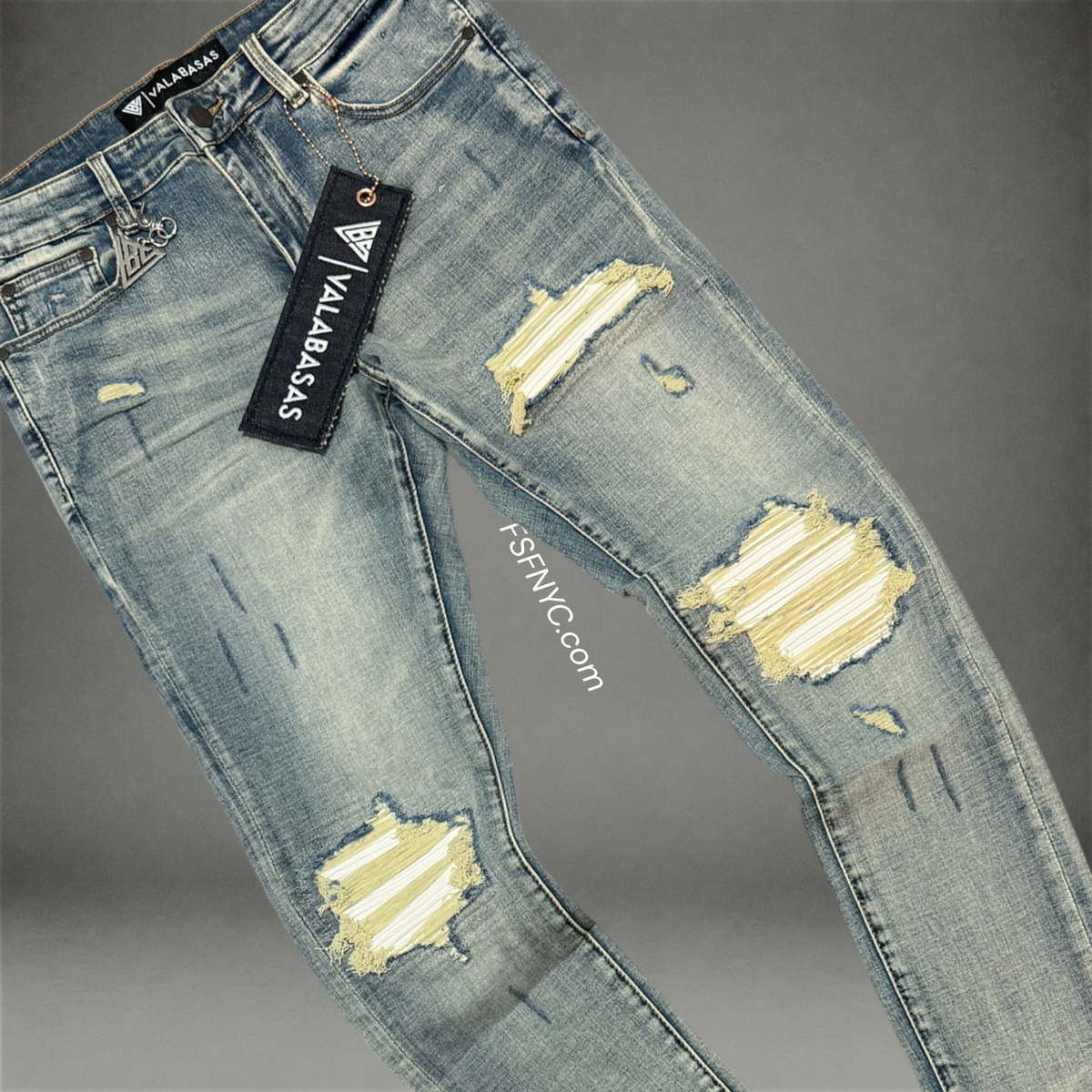 Valabasas - Solmere Skinny Jeans - Light Blue - 1031