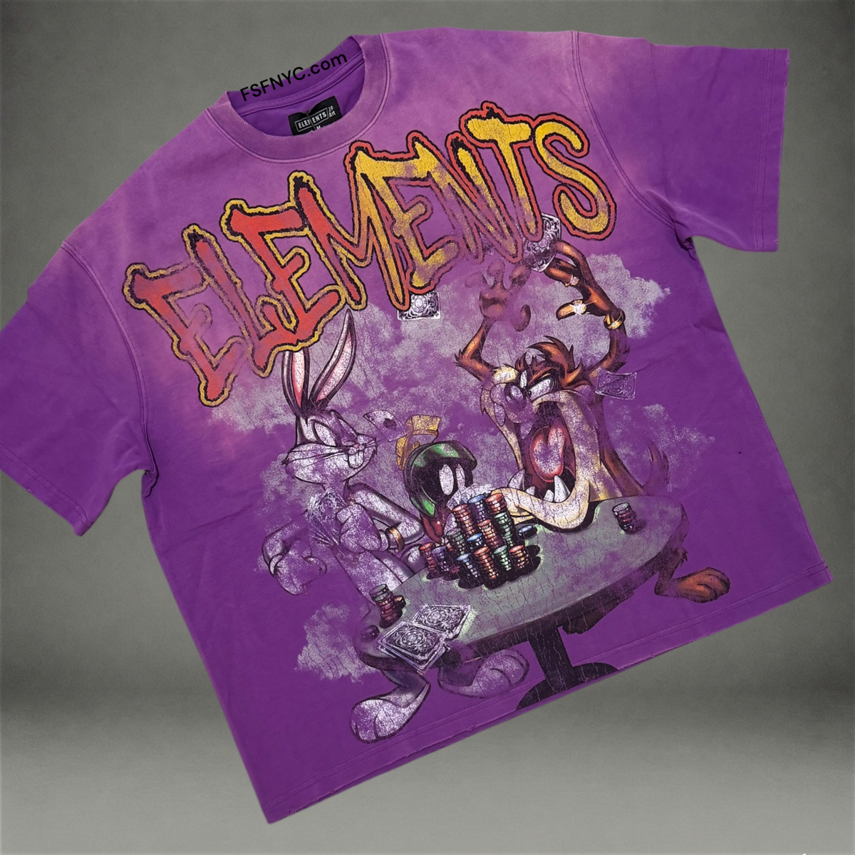 Elements of Art - All In Tee - Purple - EA-AI