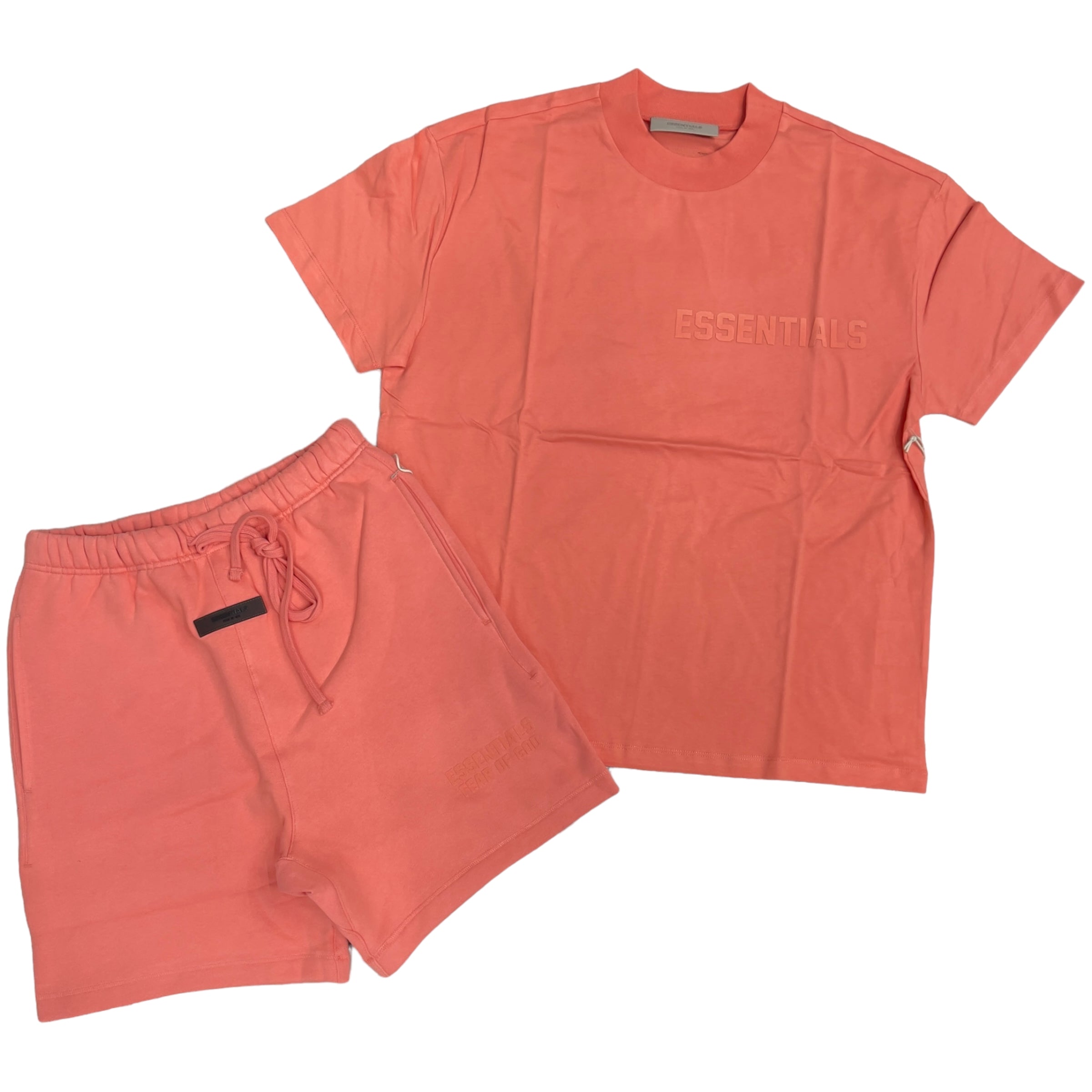 Essential Fear Of God Short Set Coral (S)